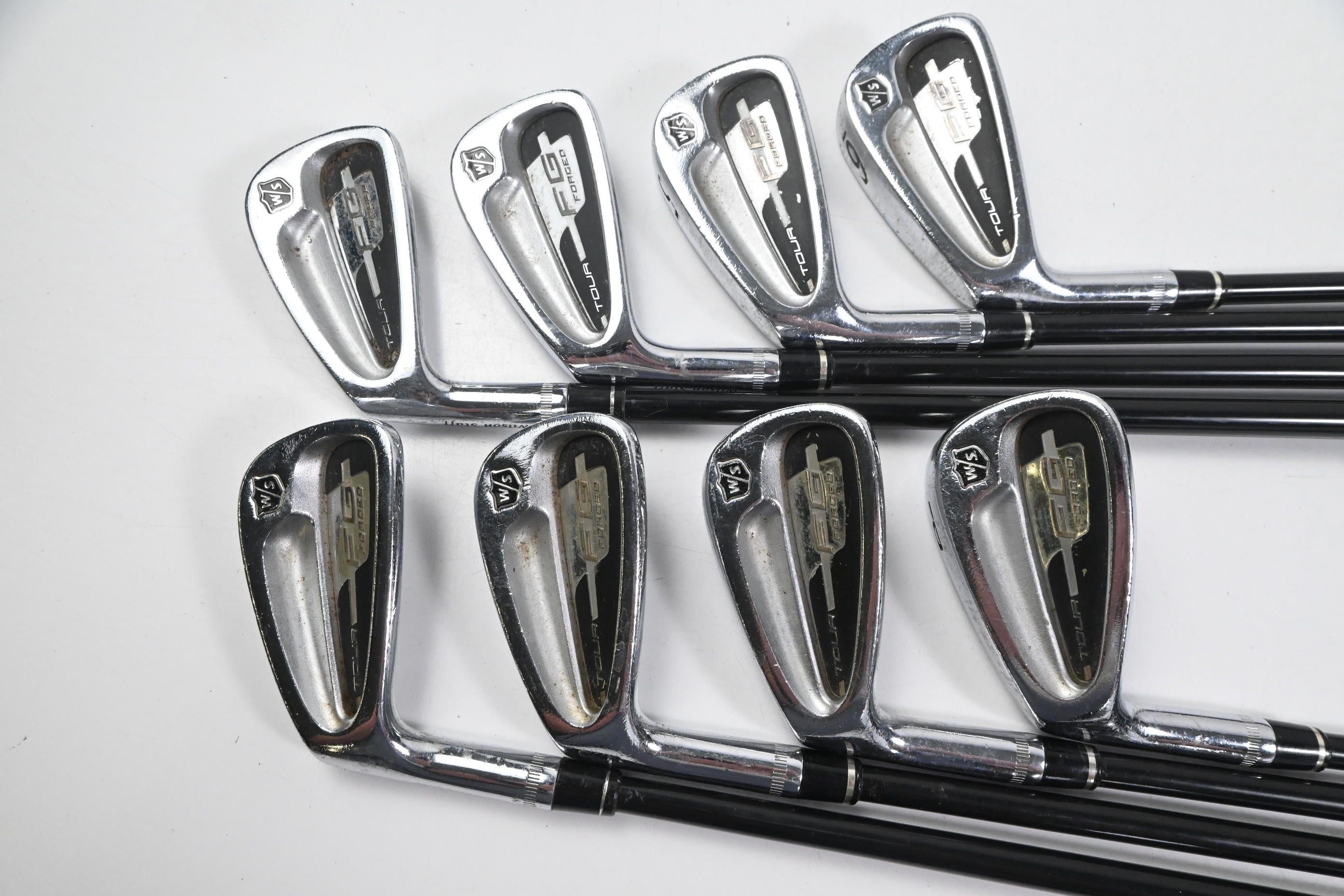 Left Hand Wilson FG Tour Irons / 3-PW / Regular Flex Pro Launch Red Shafts