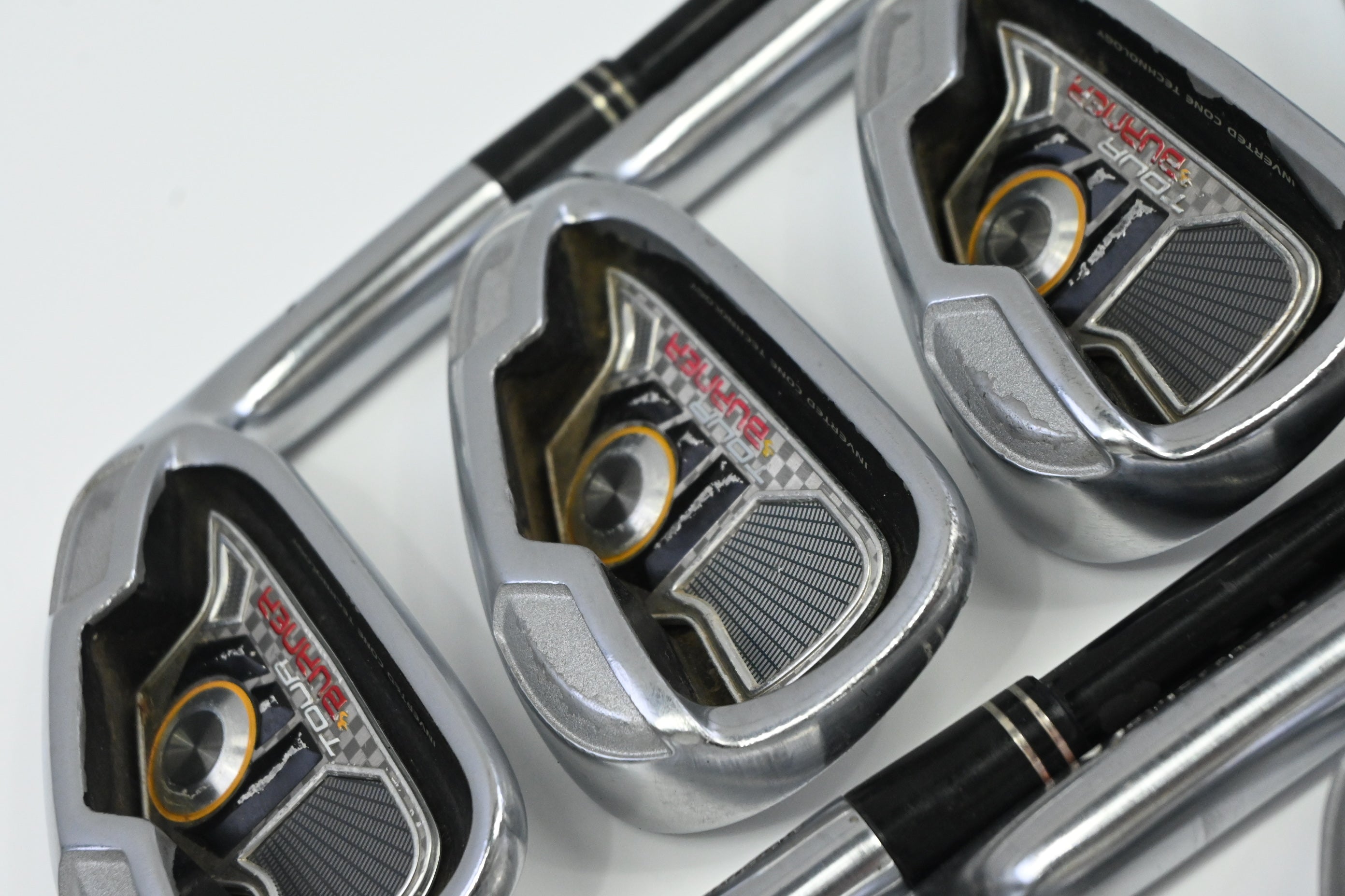 Taylormade Tour Burner Irons / 4-PW+SW / Regular Flex Taylormade Reax 65 Shafts