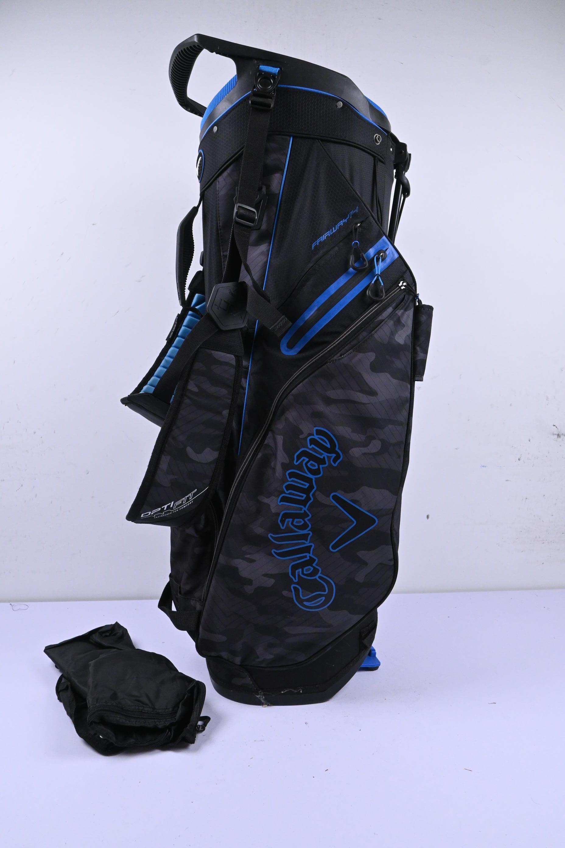 Callaway Fairway 14 Stand Bag / 14-Way Divider / Black & Blue