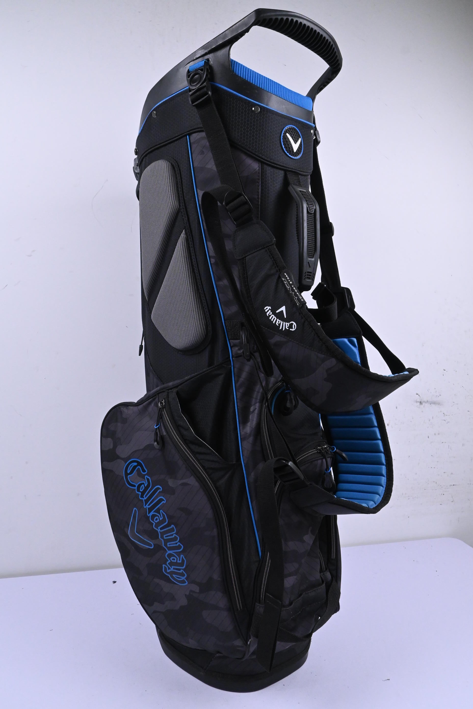 Callaway Fairway 14 Stand Bag / 14-Way Divider / Black & Blue
