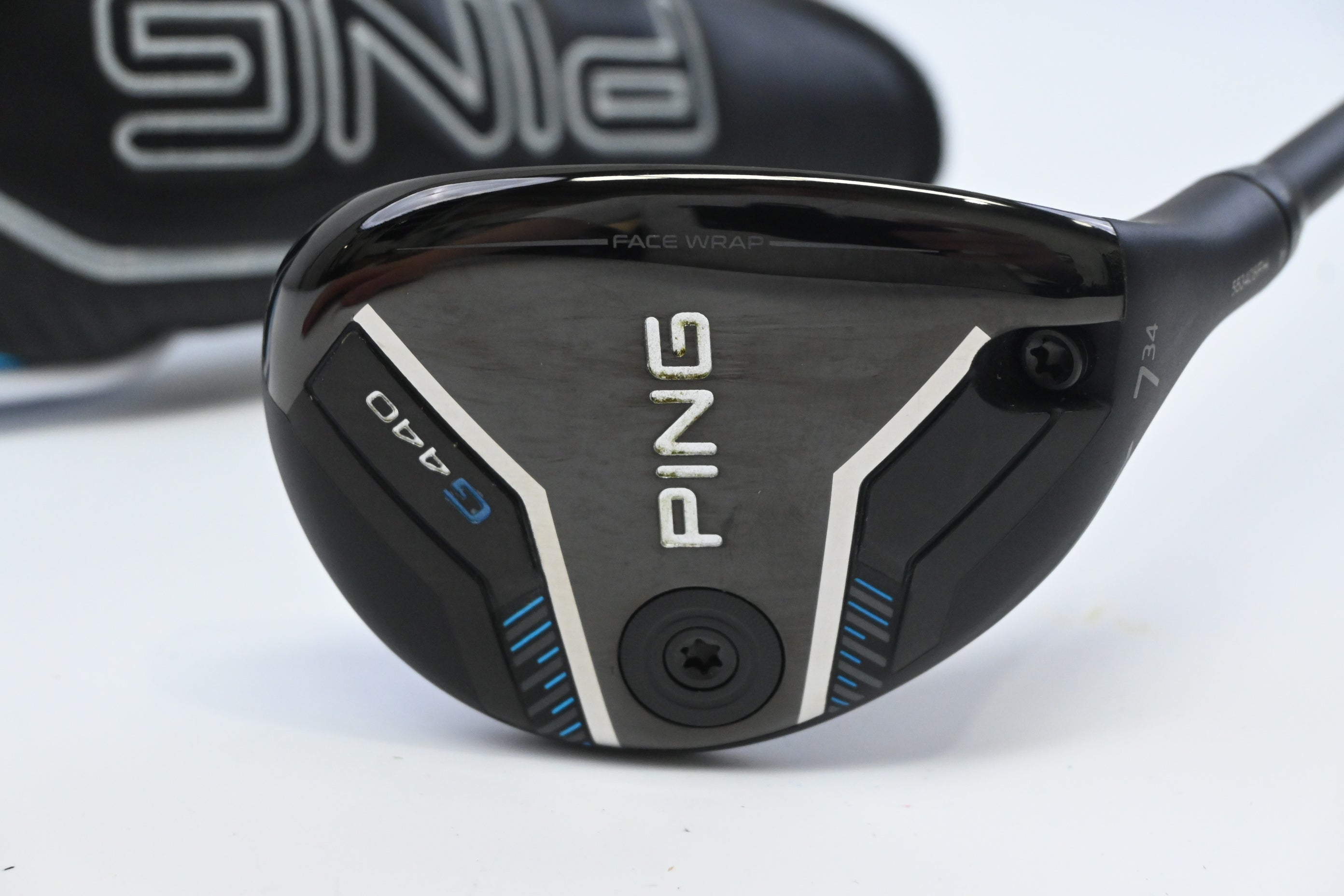 Ping G440 #7 Hybrid / 34 Degree / Regular Flex Ping Alta CB Blue 70