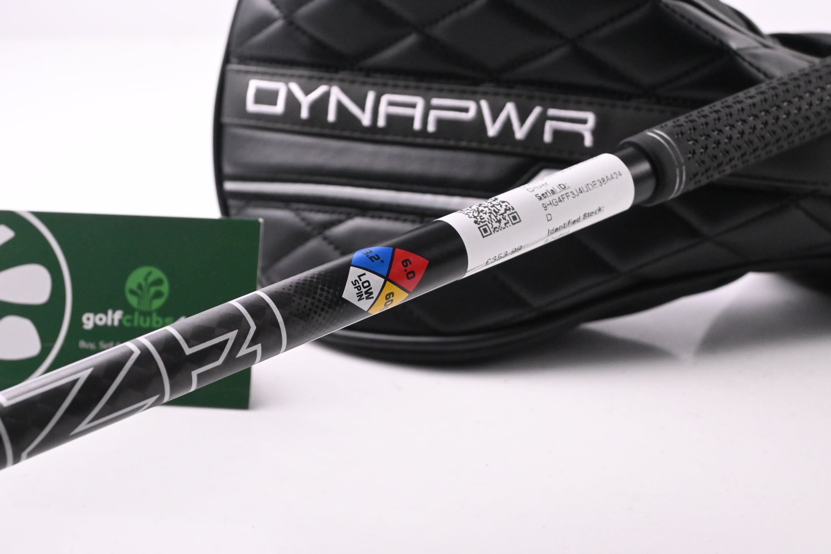 Wilson DYNAPWR Carbon 2025 Driver / 9 Degree / Stiff Flex HZRDUS Black 60 Shaft