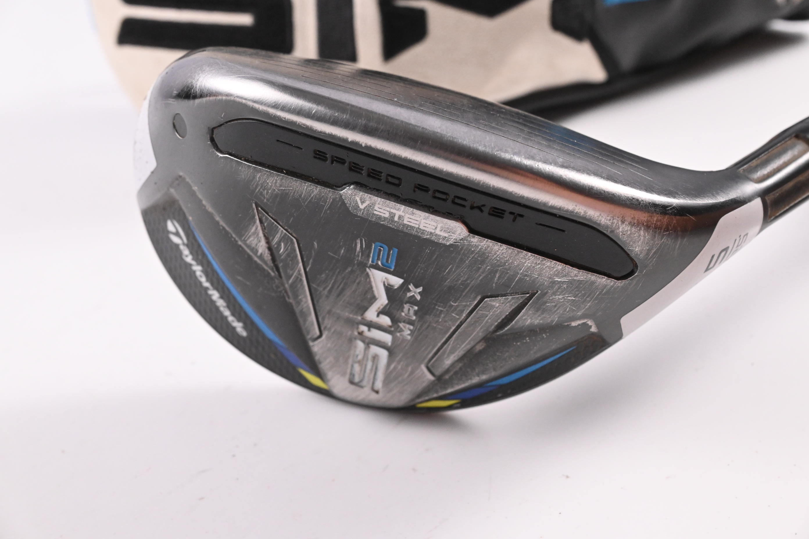 Taylormade SIM2 Max #5 Hybrid / 25 Degree / Regular Flex Ventus Blue 6 Shaft