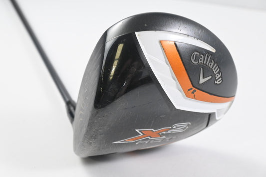Left Hand Callaway X2 Hot Driver / 10.5 Degree / Stiff Flex Aldila Tour Blue ATX