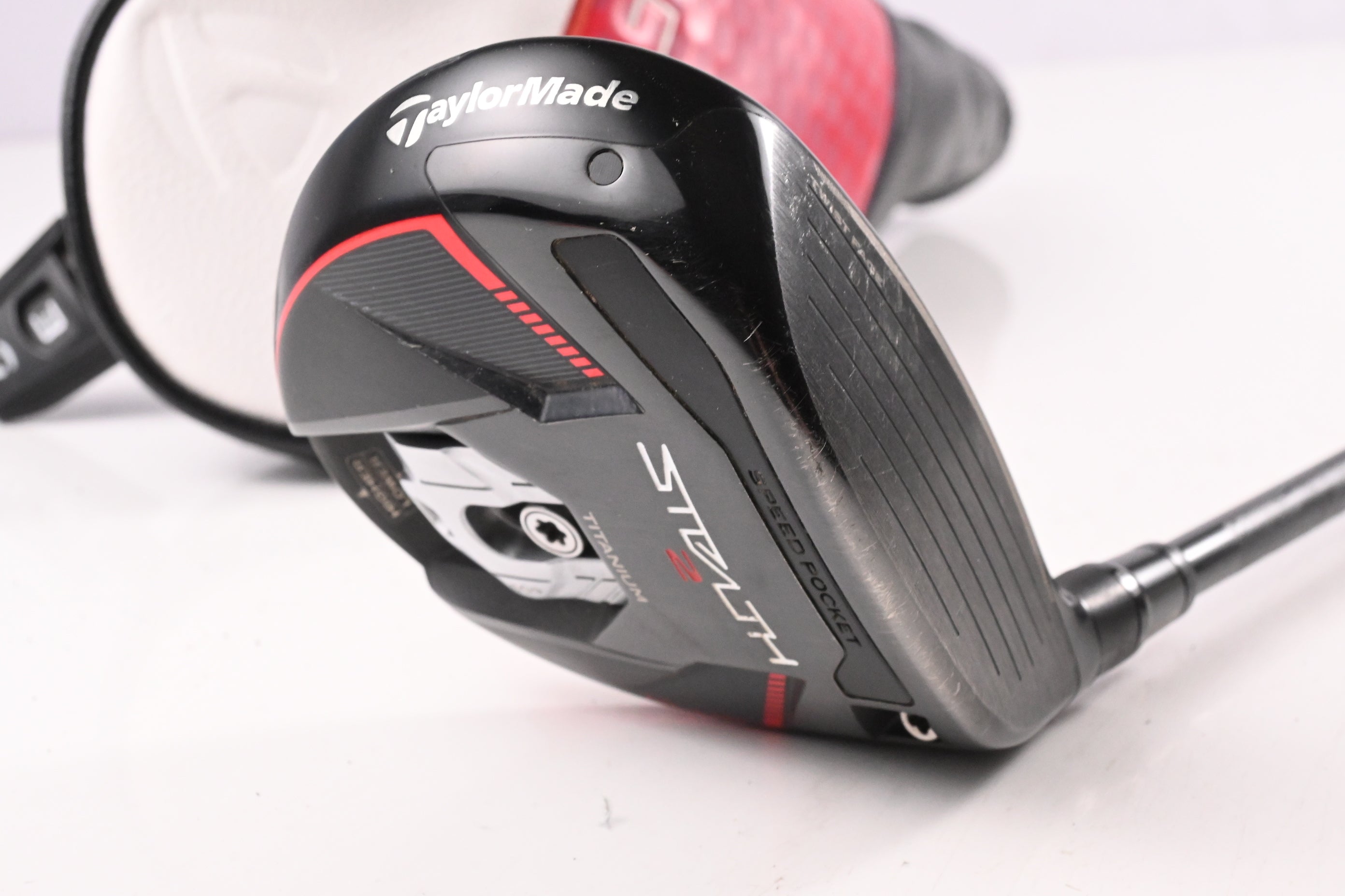 Taylormade Stealth 2 Plus #3 Wood / 15 Degree / Stiff Flex Kai'li Red 75 Shaft