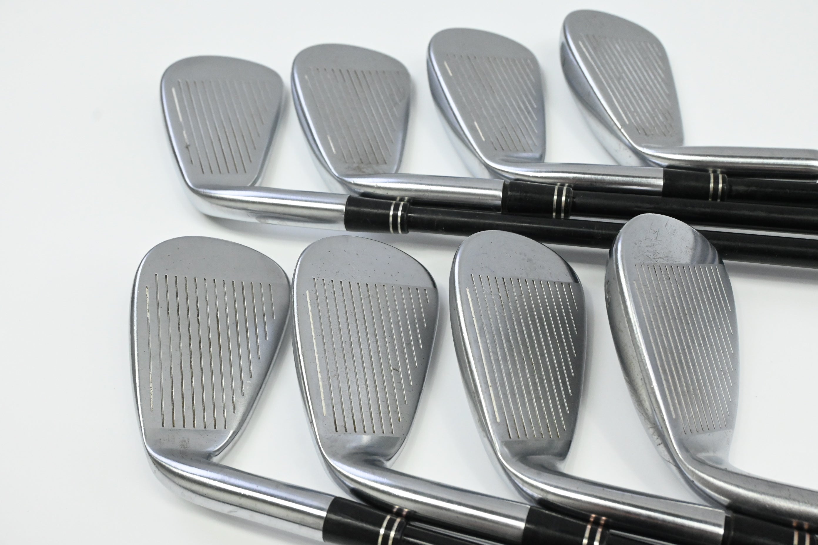 Taylormade Tour Burner Irons / 4-PW+SW / Regular Flex Taylormade Reax 65 Shafts