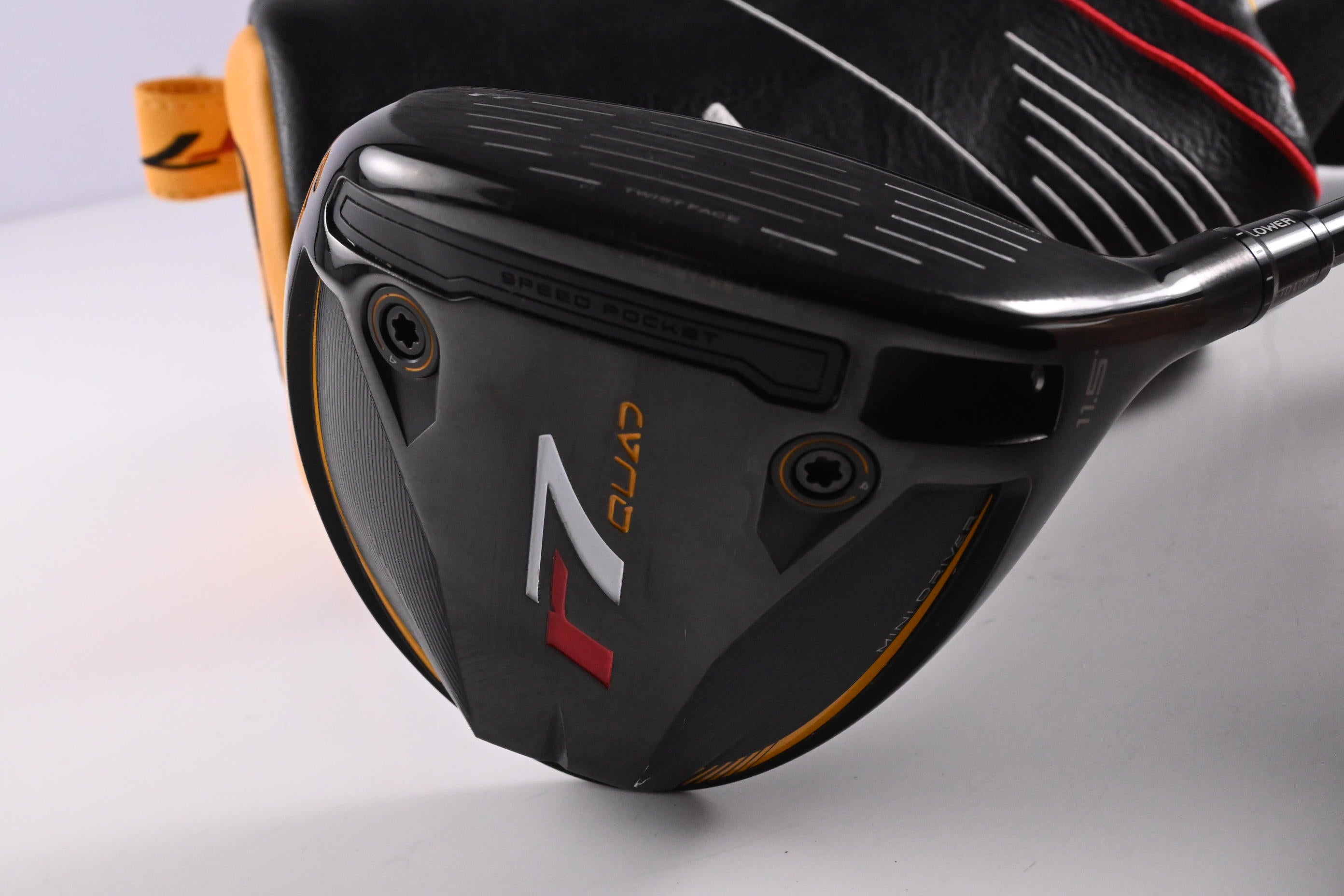 Taylormade R7 Quad Mini Driver / 11.5 Degree / Stiff Flex Fujikura Speeder MD 6