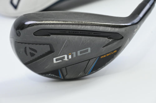 Taylormade Qi10 #4 Hybrid / 22 Degree / Regular Flex Fujikura Ventus TR Blue 6