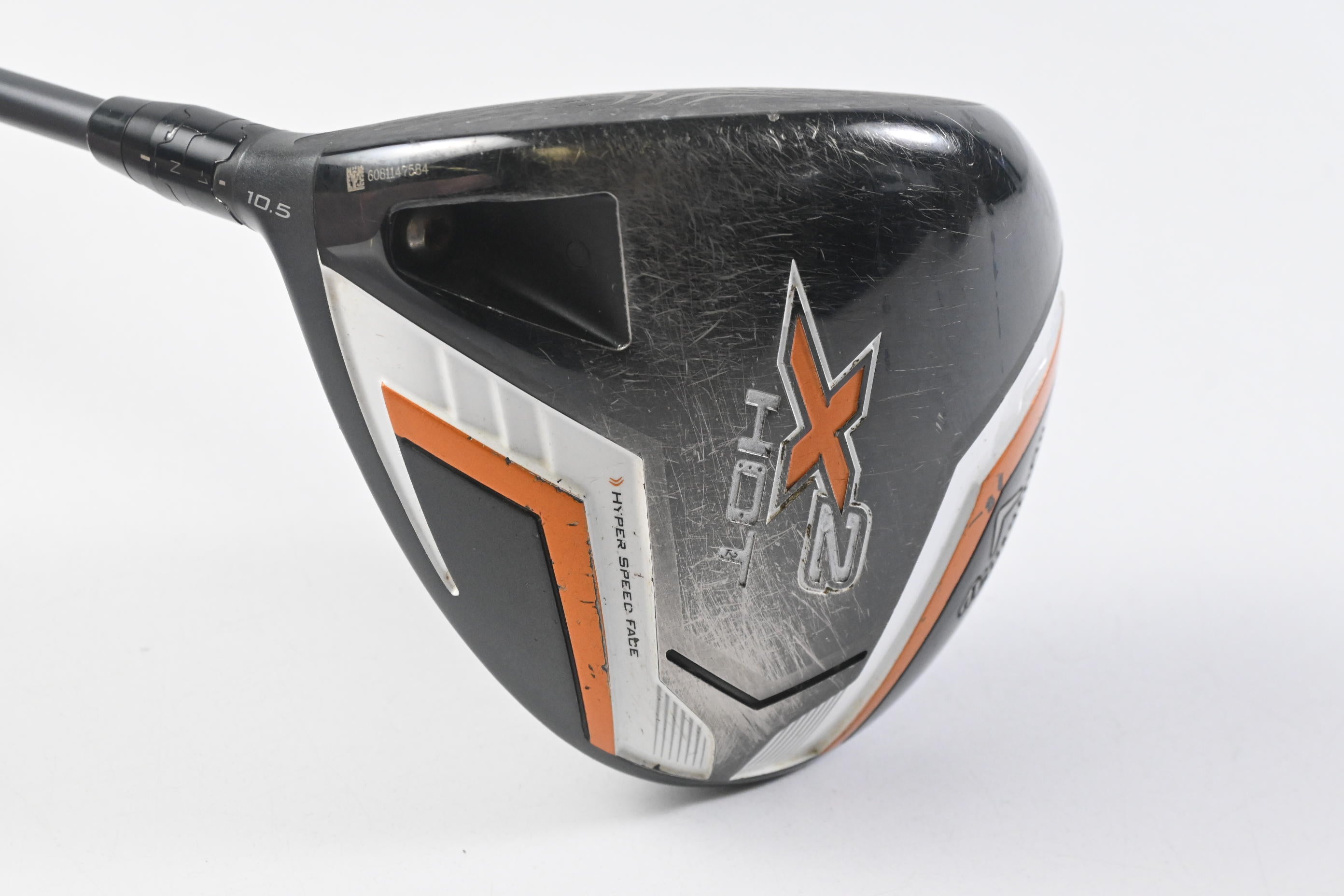 Left Hand Callaway X2 Hot Driver / 10.5 Degree / Stiff Flex Aldila Tour Blue ATX