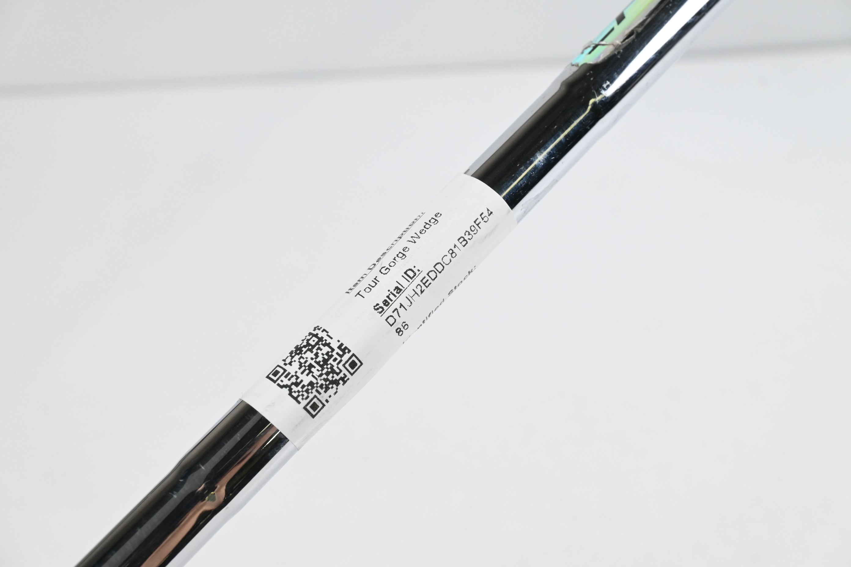 Ping Tour Gorge Lob Wedge / 58 Degree / Black Dot / Stiff Flex Ping CFS Shaft