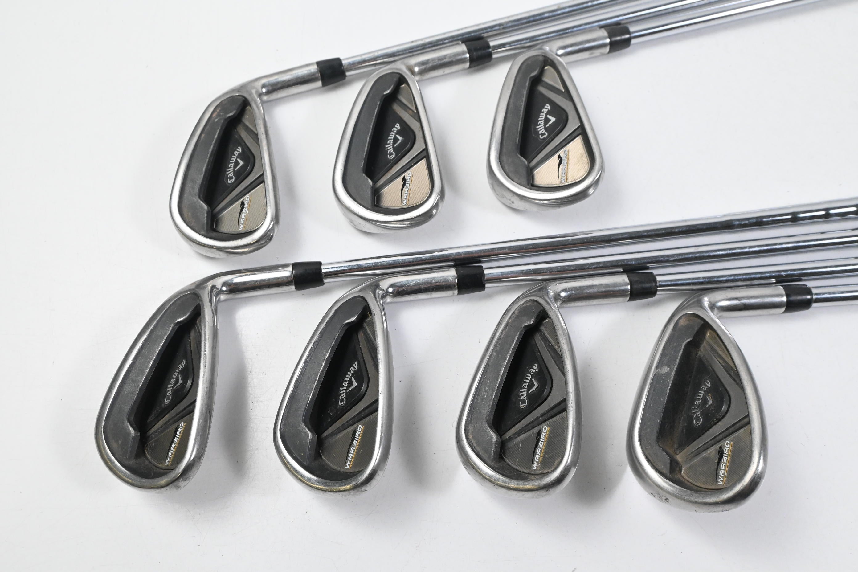 Callaway Warbird Irons / 5-PW+SW / Uniflex Warbird Shafts