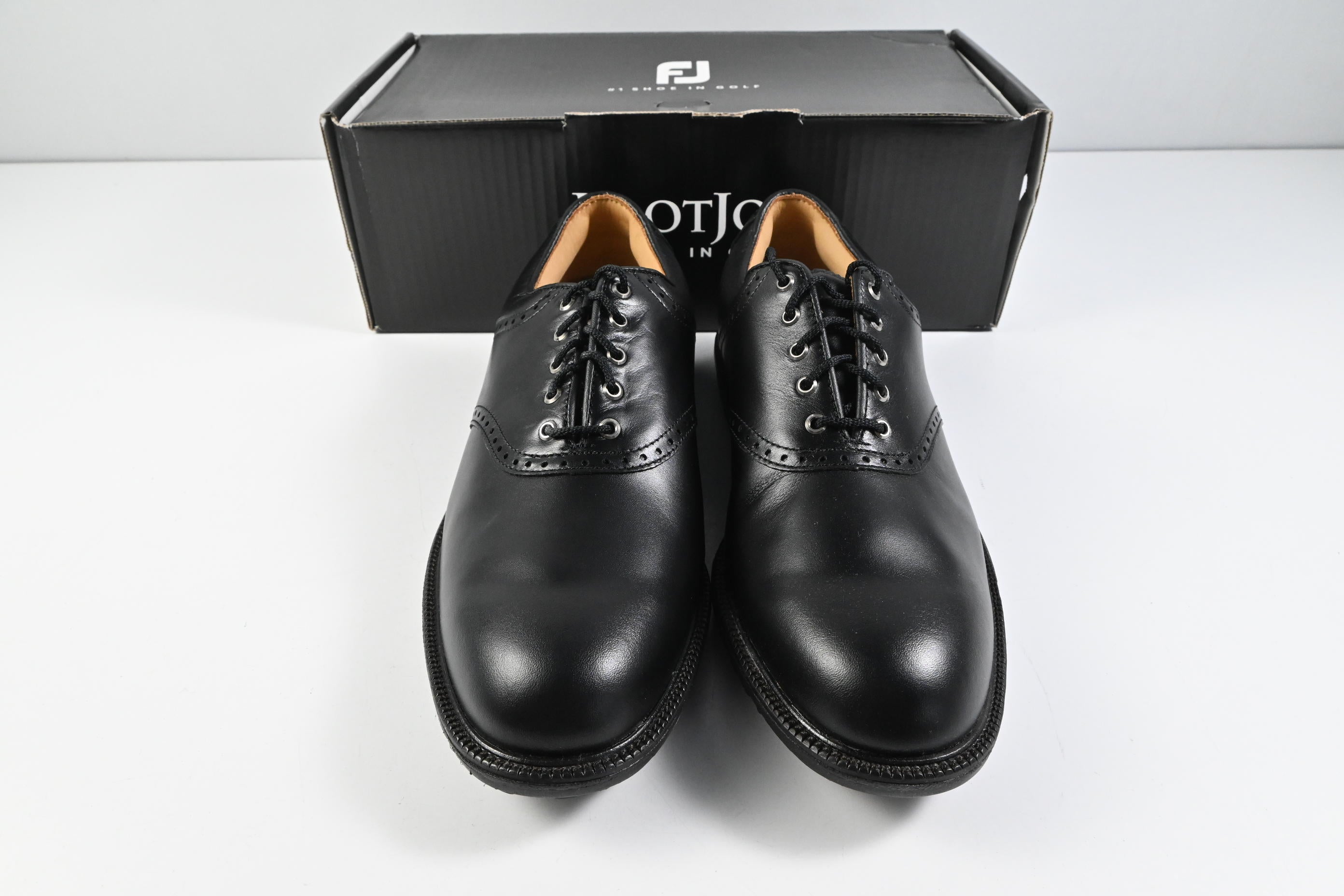 FootJoy Traditional Professional Golf Shoes / Size UK 9.5 / Black