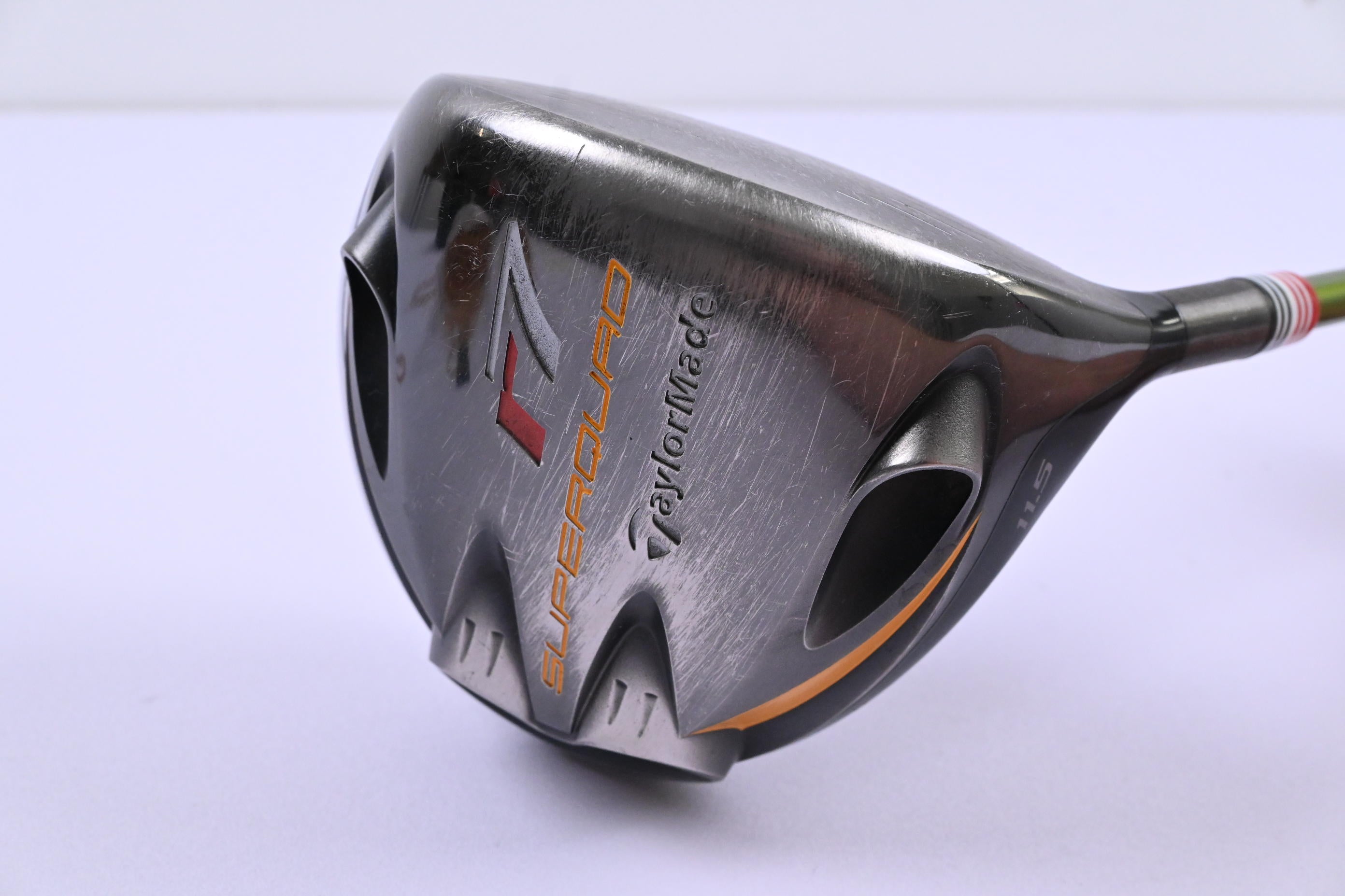 Taylormade R7 Superquad Driver / 11.5 Degree / Stiff Flex Aldila NV Green 65
