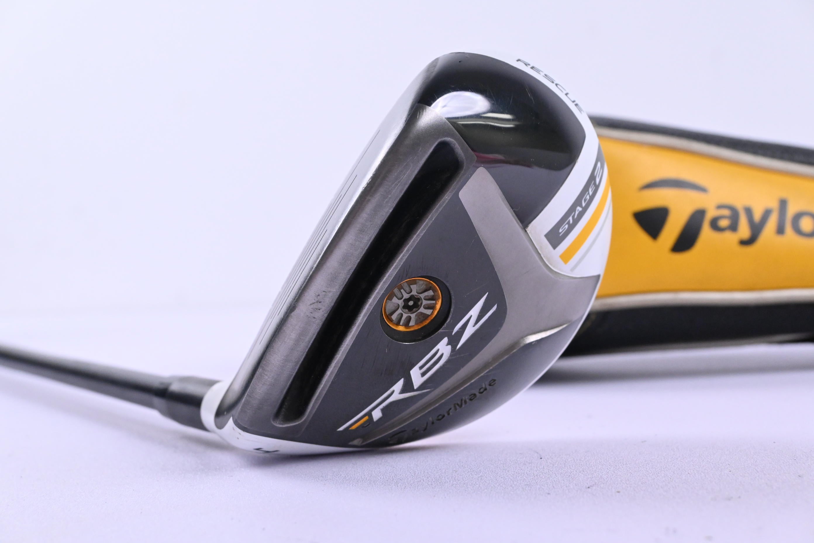 Left Hand Taylormade RBZ Stage 2 #4 Hybrid / 22 Degree / Regular Flex RocketFuel