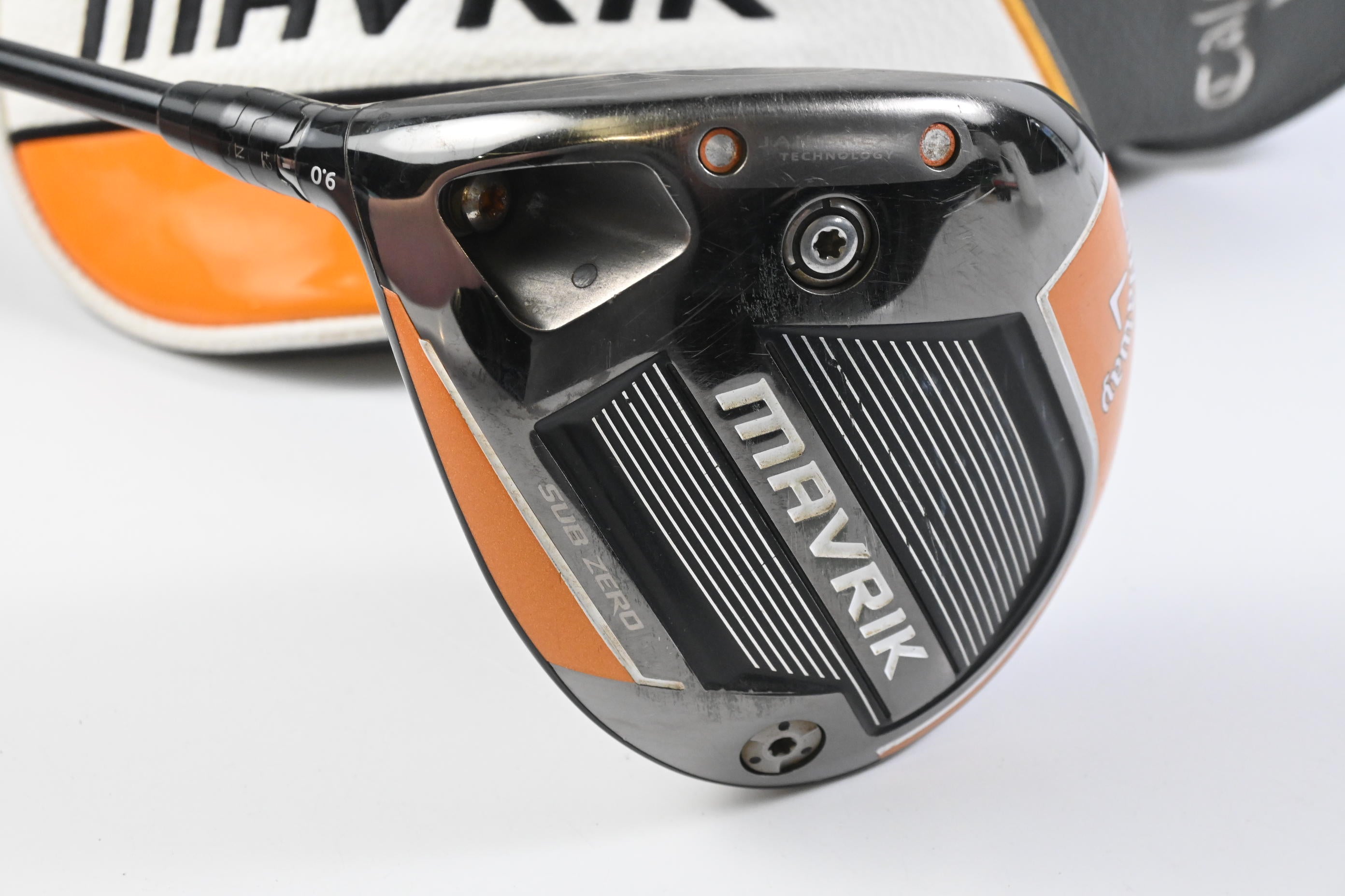 Left Hand Callaway Mavrik Sub Zero Driver / 9 Degree / Regular Flex Kuro Kage 60