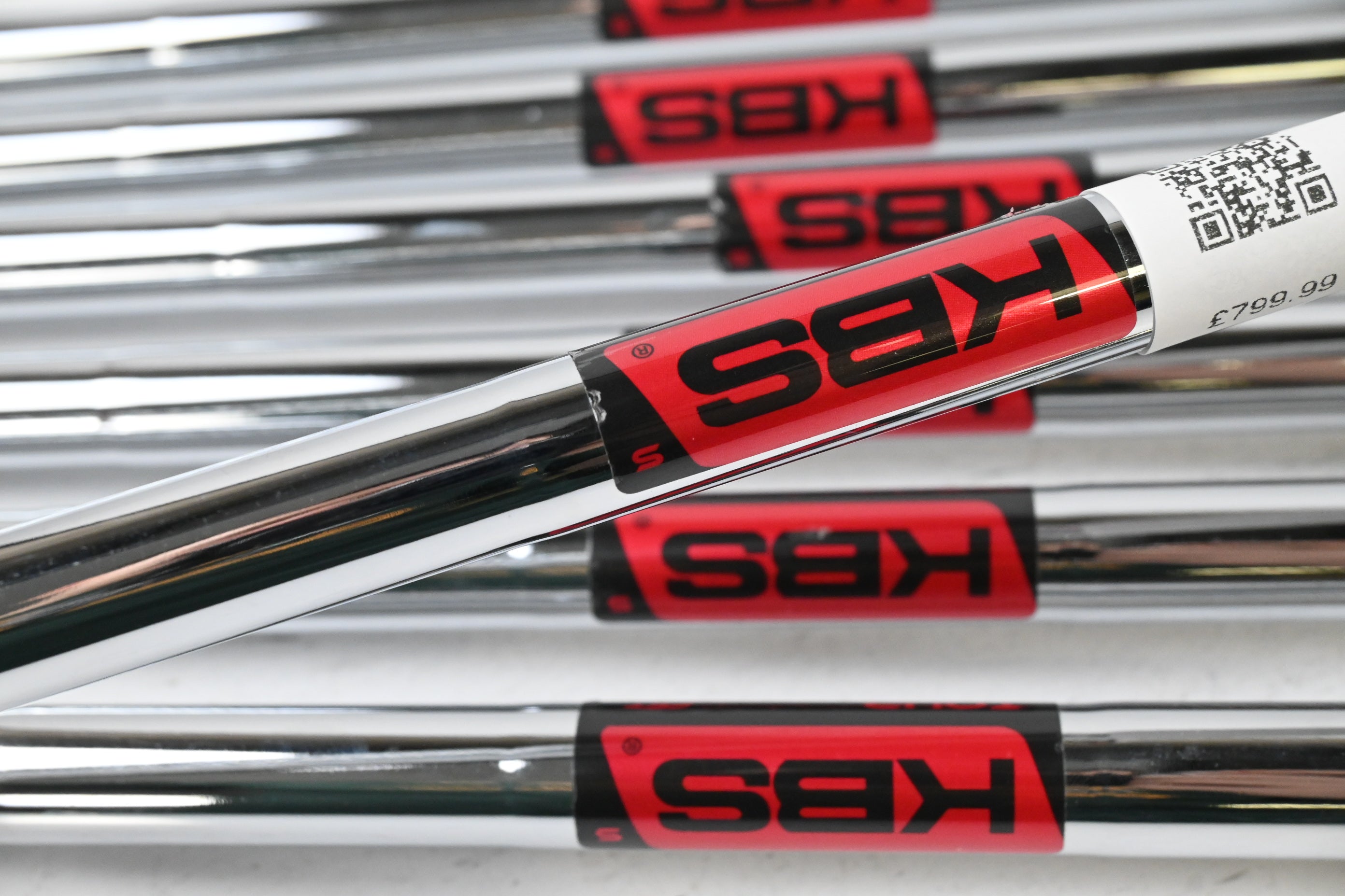 Taylormade P.7CB Irons / 4-PW / Stiff Flex KBS Tour Shafts