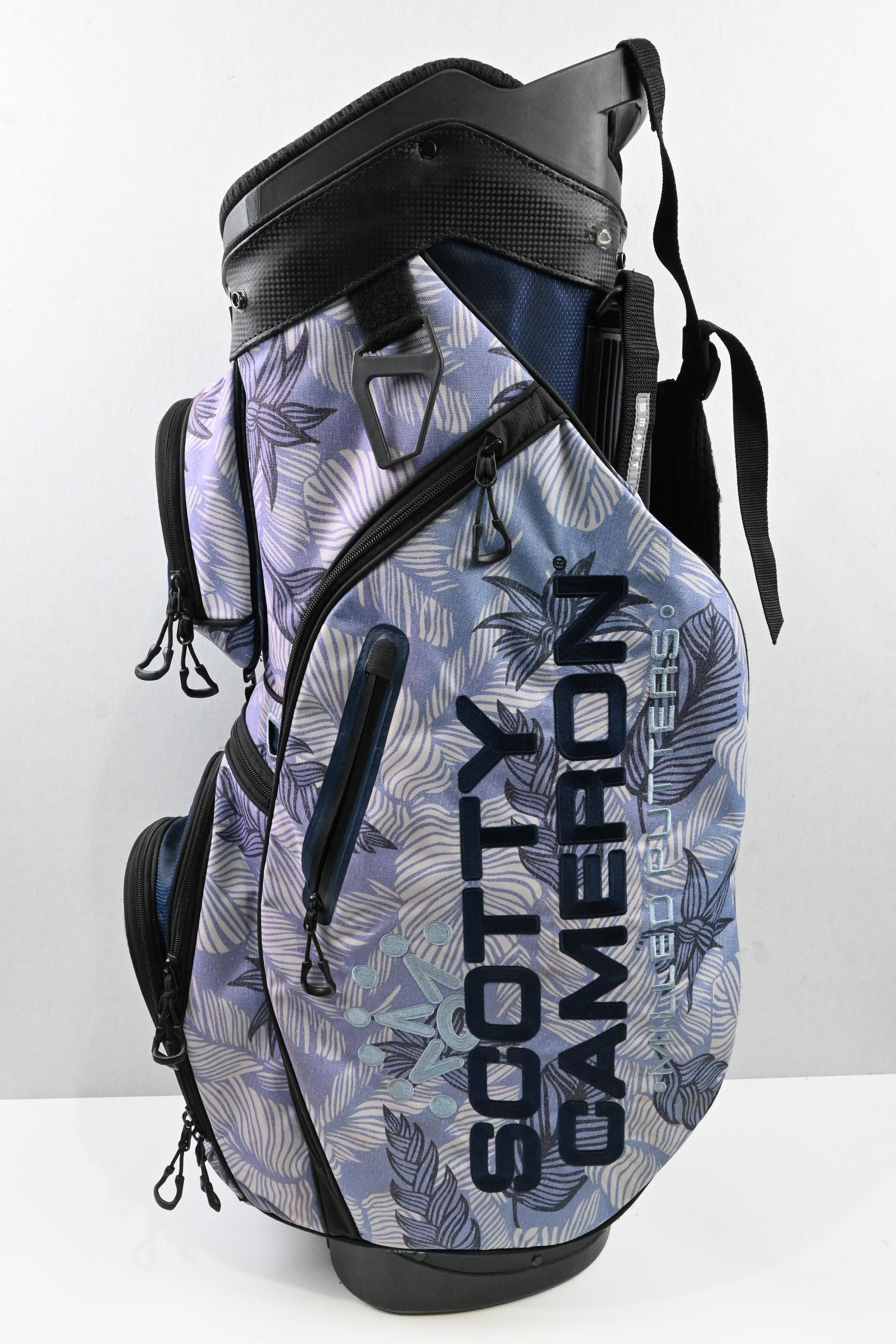 Scotty Cameron Circle T Stand Bag / 4-Way / Purple, Navy