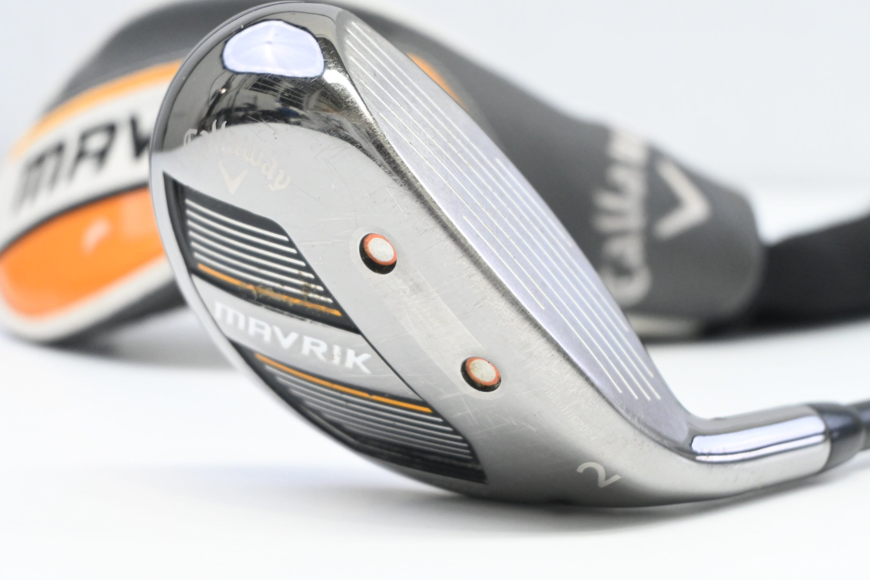 Callaway Mavrik Pro #2 Hybrid / 18 Degree / Stiff Flex KBS Hybrid 80 Shaft