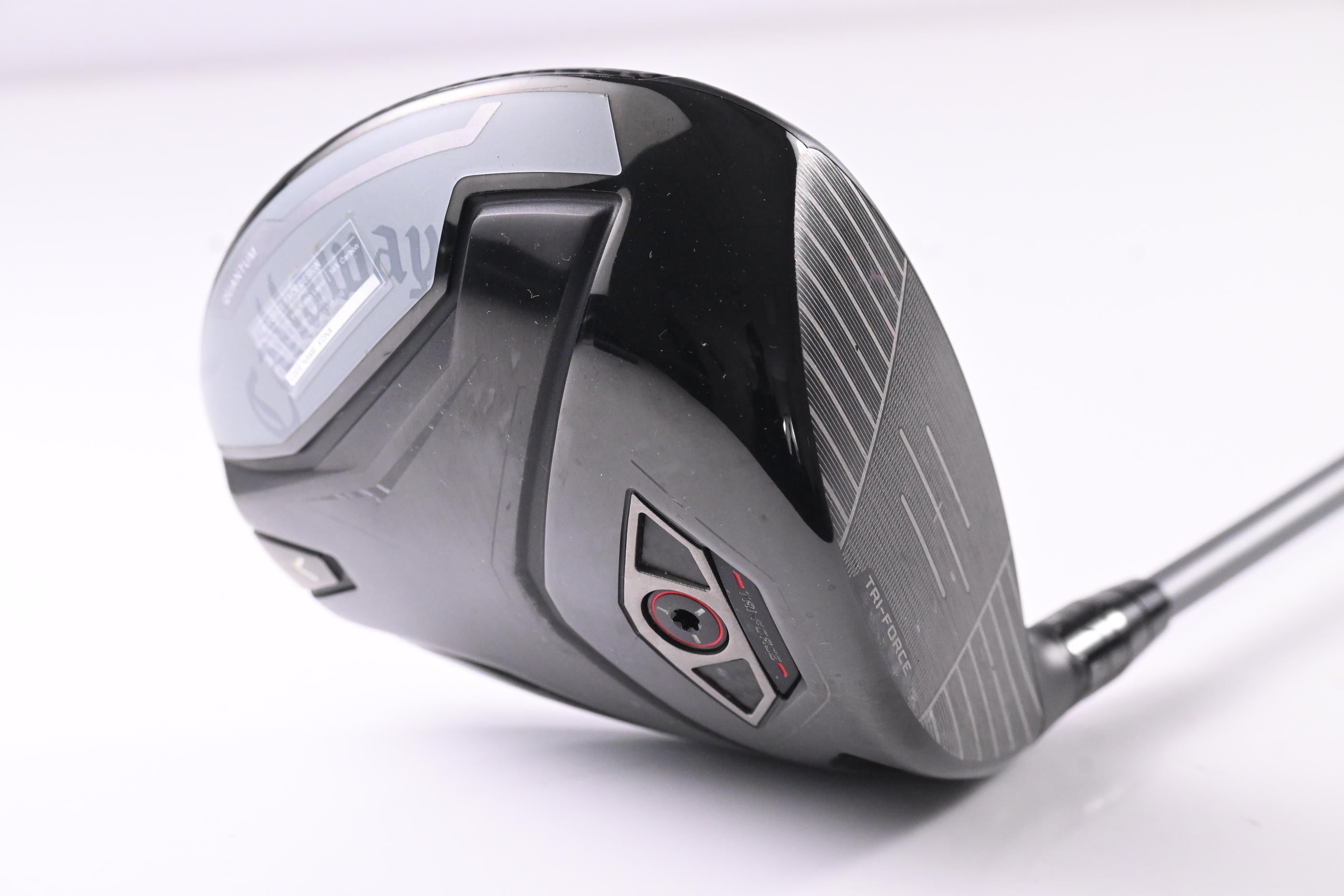 Callaway Quantum Max D Driver / 10.5 Degree / Stiff Flex Denali Frost Silver 50