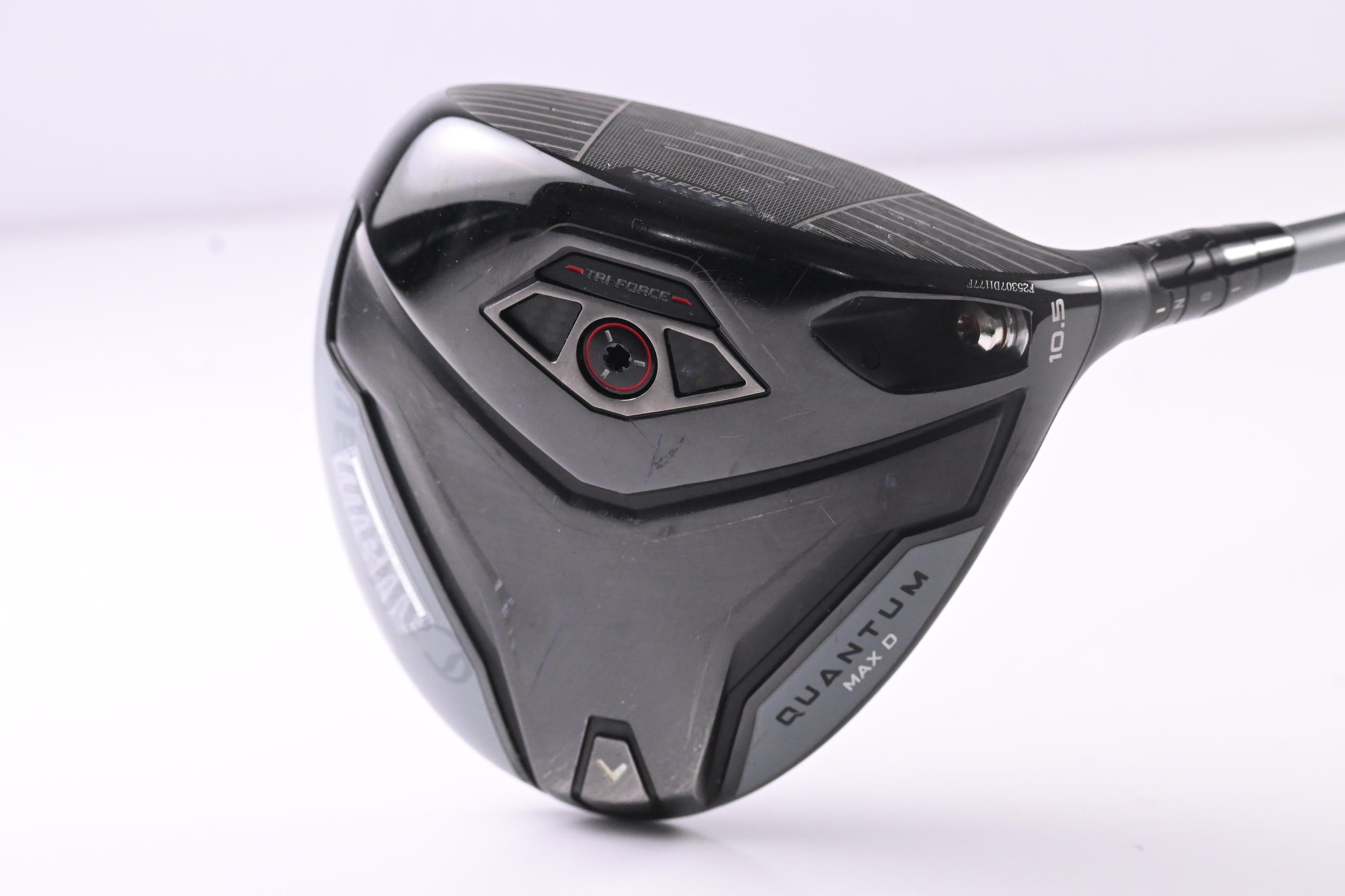 Callaway Quantum Max D Driver / 10.5 Degree / Stiff Flex Denali Frost Silver 50