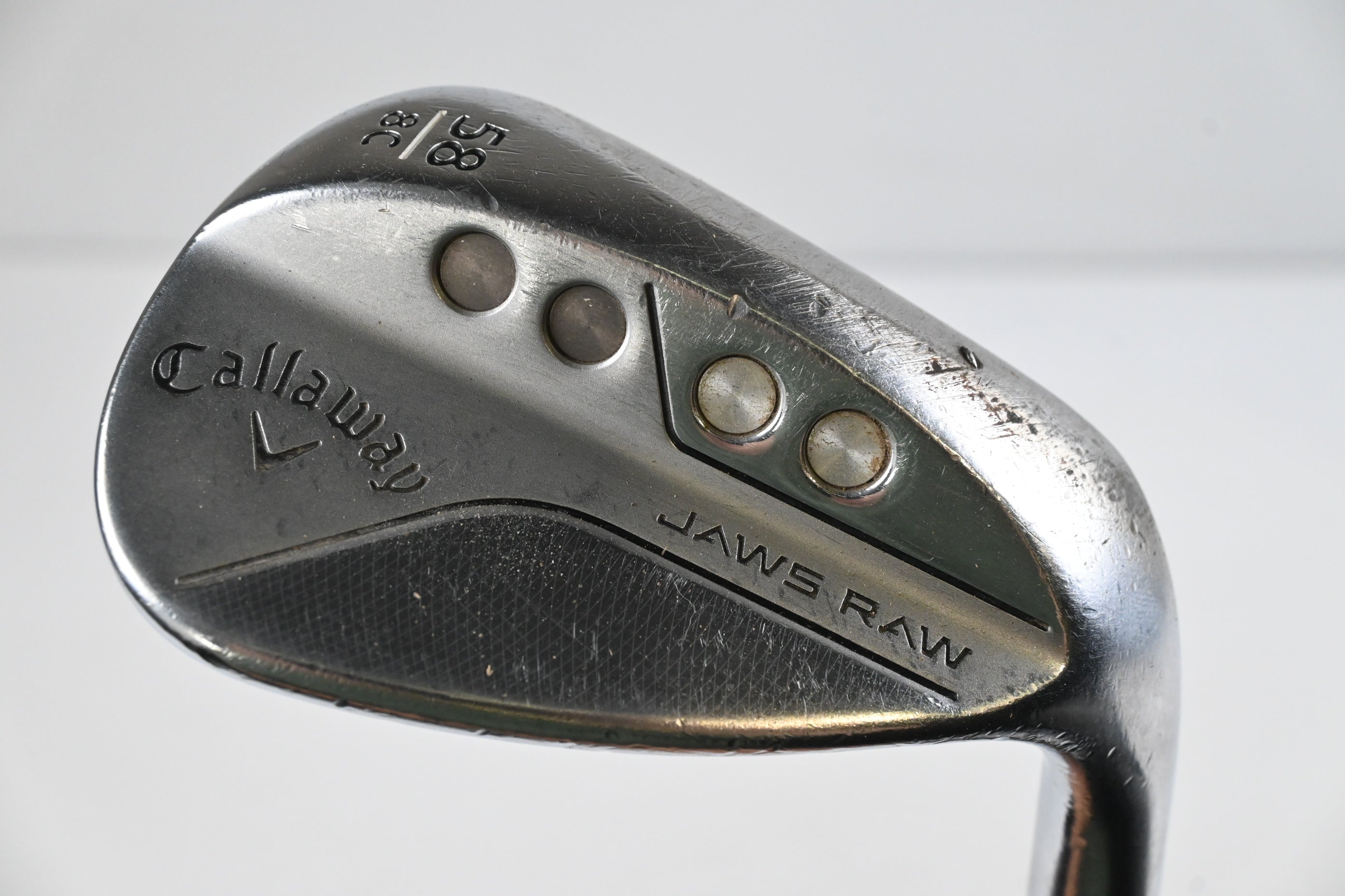 Callaway Jaws Raw Lob Wedge / 58 Degree / Wedge Flex Dynamic Gold Spinner