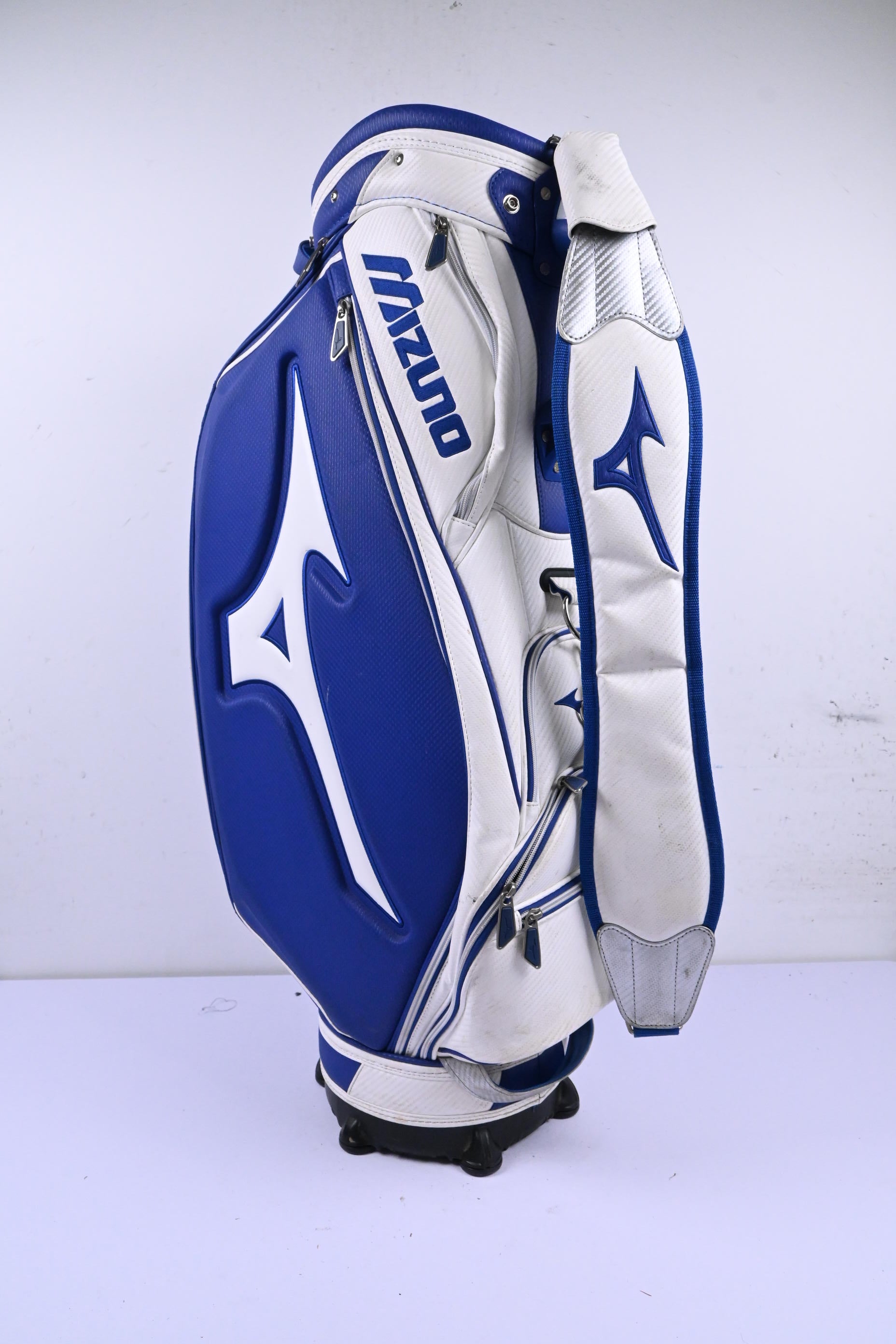Mizuno Tour Bag / 5-Way Divider / Blue & White