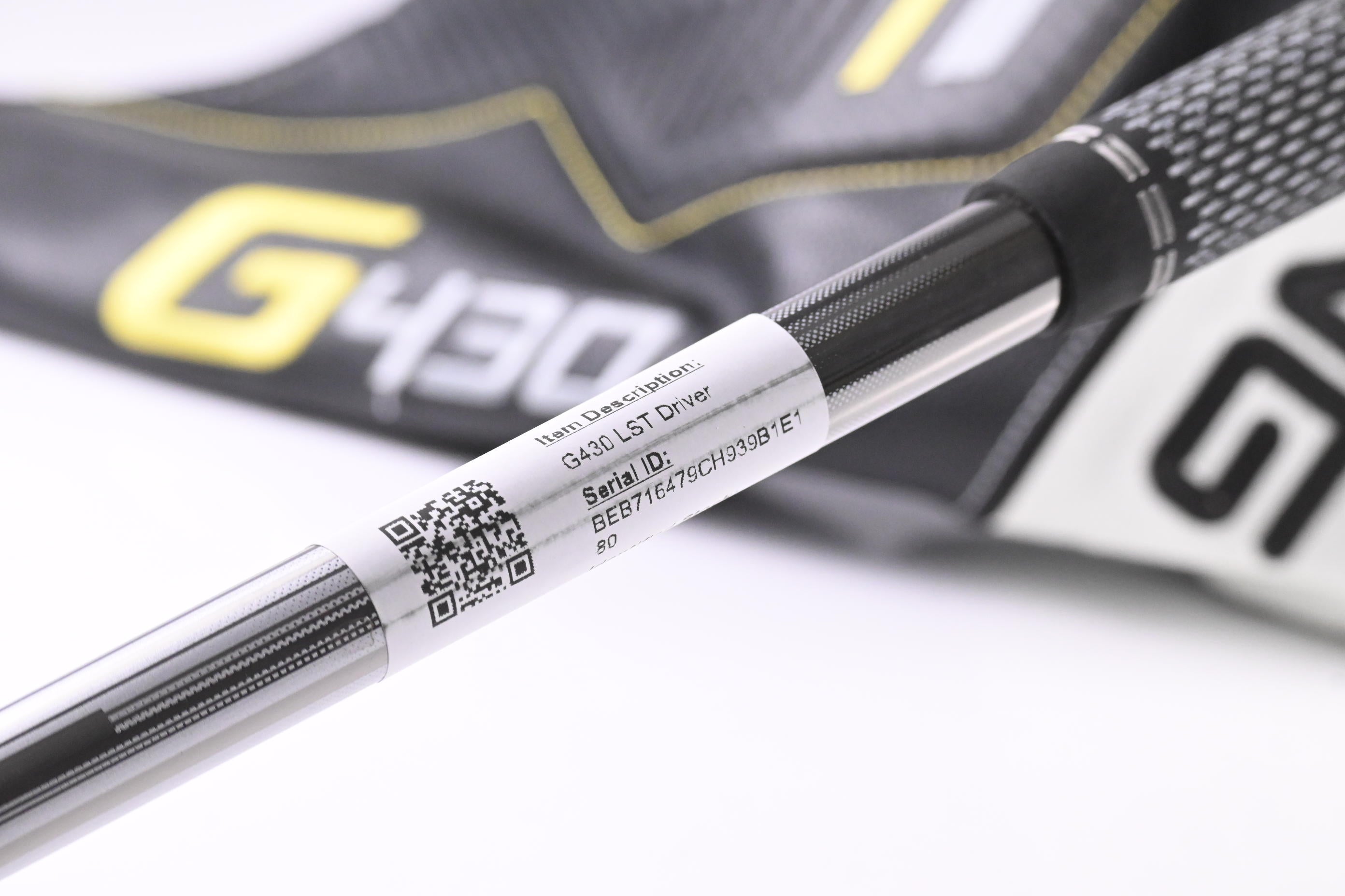 Ping G430 LST Driver / 9 Degree / Stiff Flex Ping Tour 75 Shaft