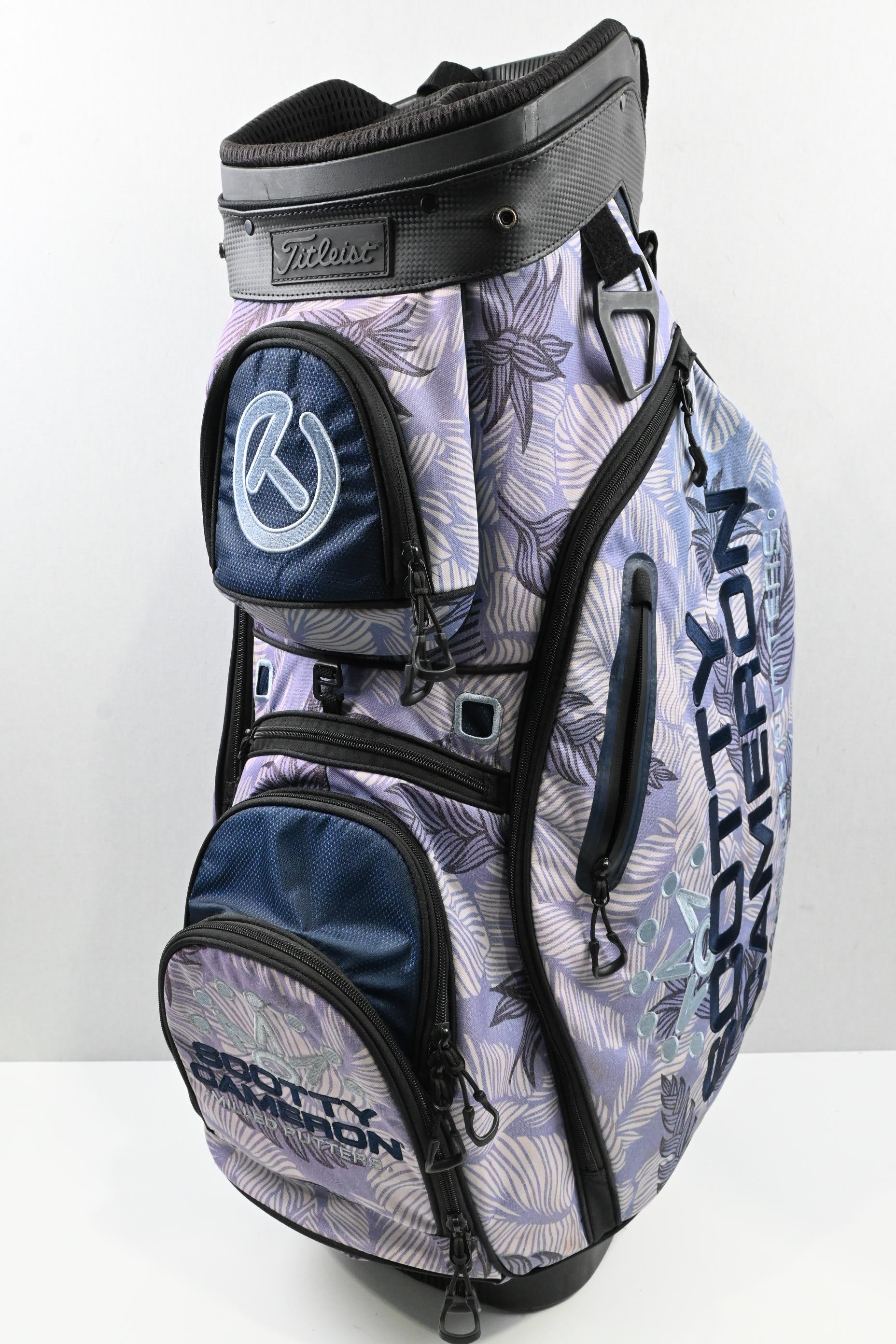 Scotty Cameron Circle T Stand Bag / 4-Way / Purple, Navy