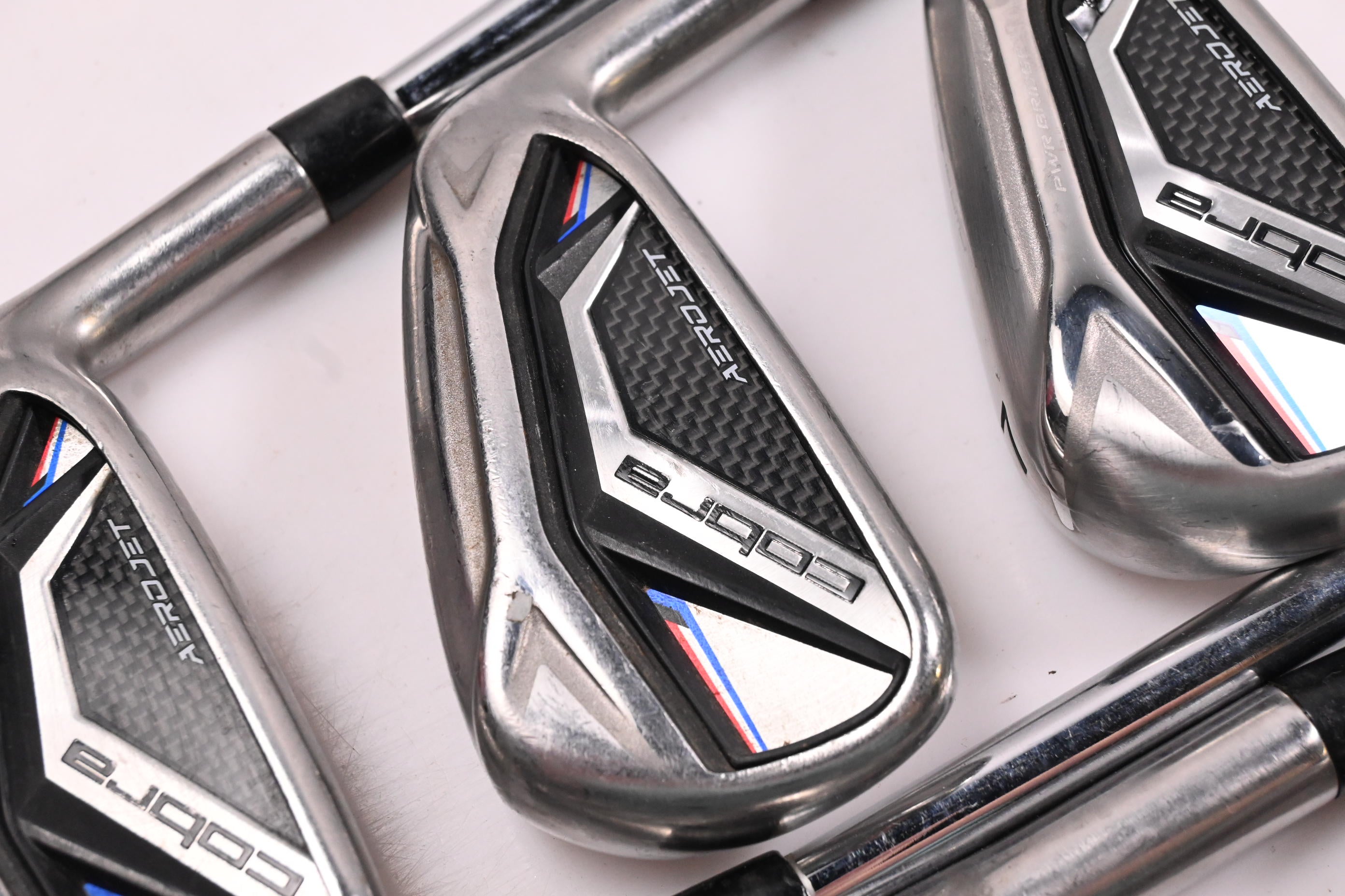 Cobra Aerojet Irons / 5-PW / Stiff Flex KBS $-Taper 120 Shafts