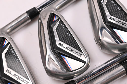Cobra Aerojet Irons / 5-PW / Stiff Flex KBS $-Taper 120 Shafts