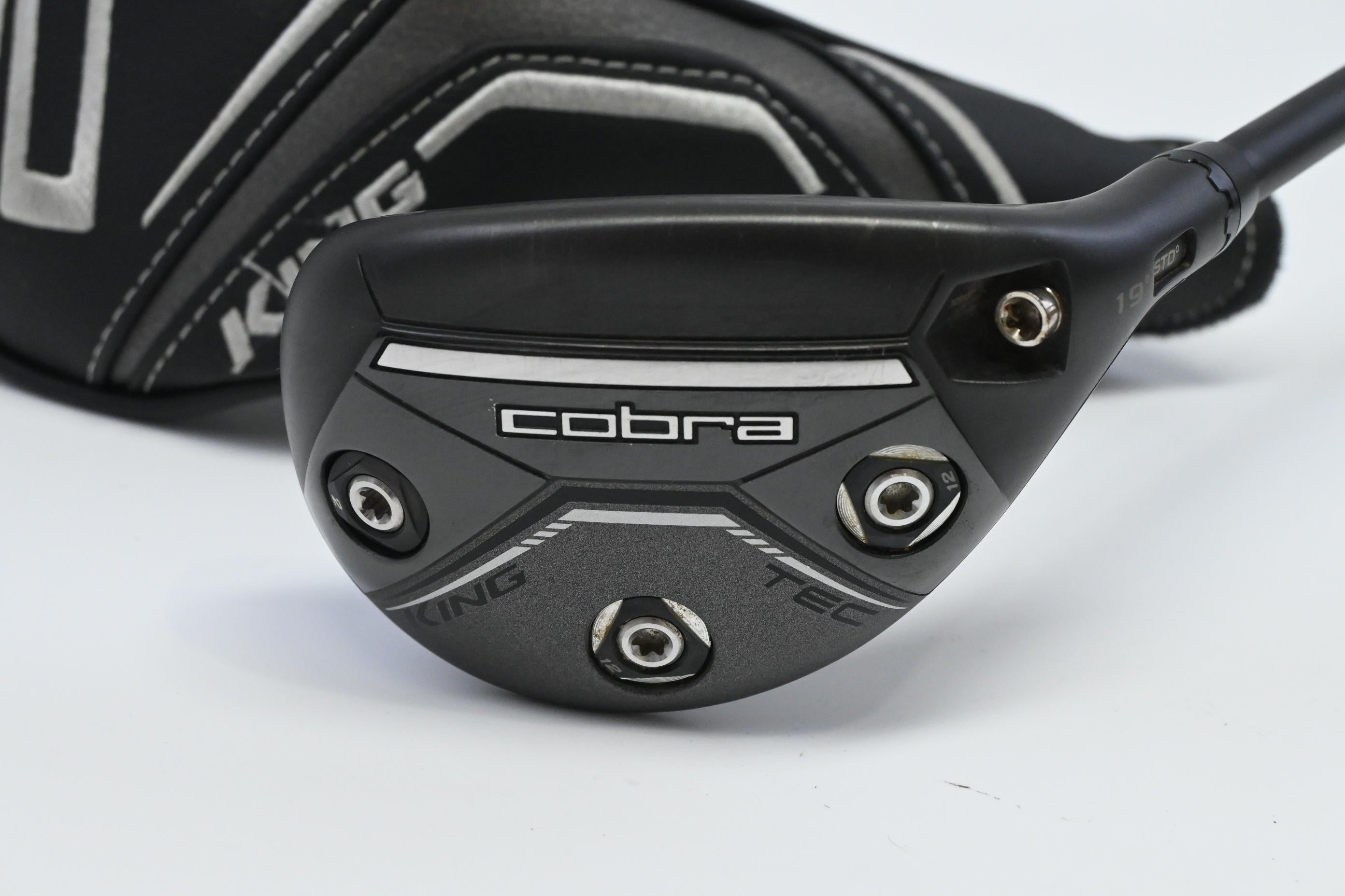 Cobra King Tec 2023 #3 Hybrid / 19 Degree / Stiff Flex MMT 80 Shaft