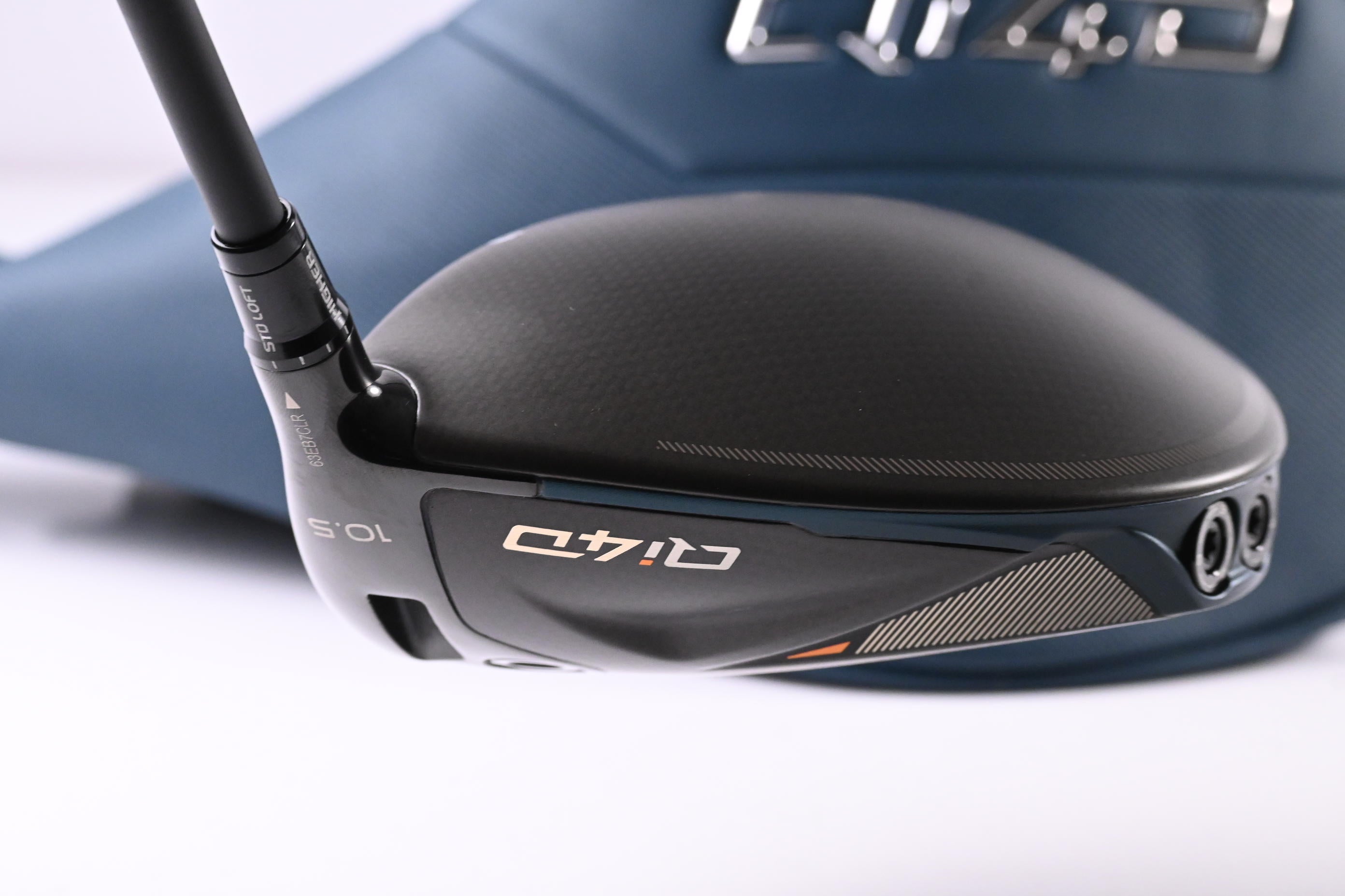 Taylormade Qi4D Driver / 10.5 Degree / Stiff Flex REAX Blue 50 Shaft