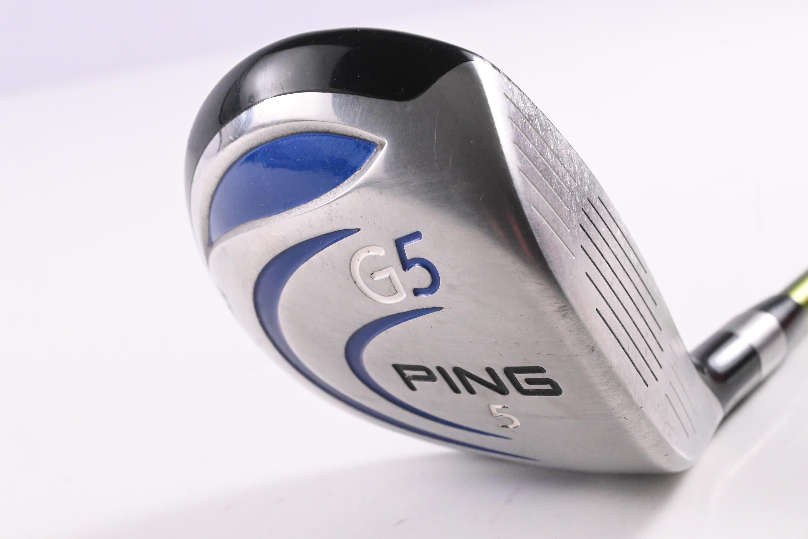 Ping G5 #5 Wood / 18 Degree / Stiff Flex Aldila NV Green 75 Shaft