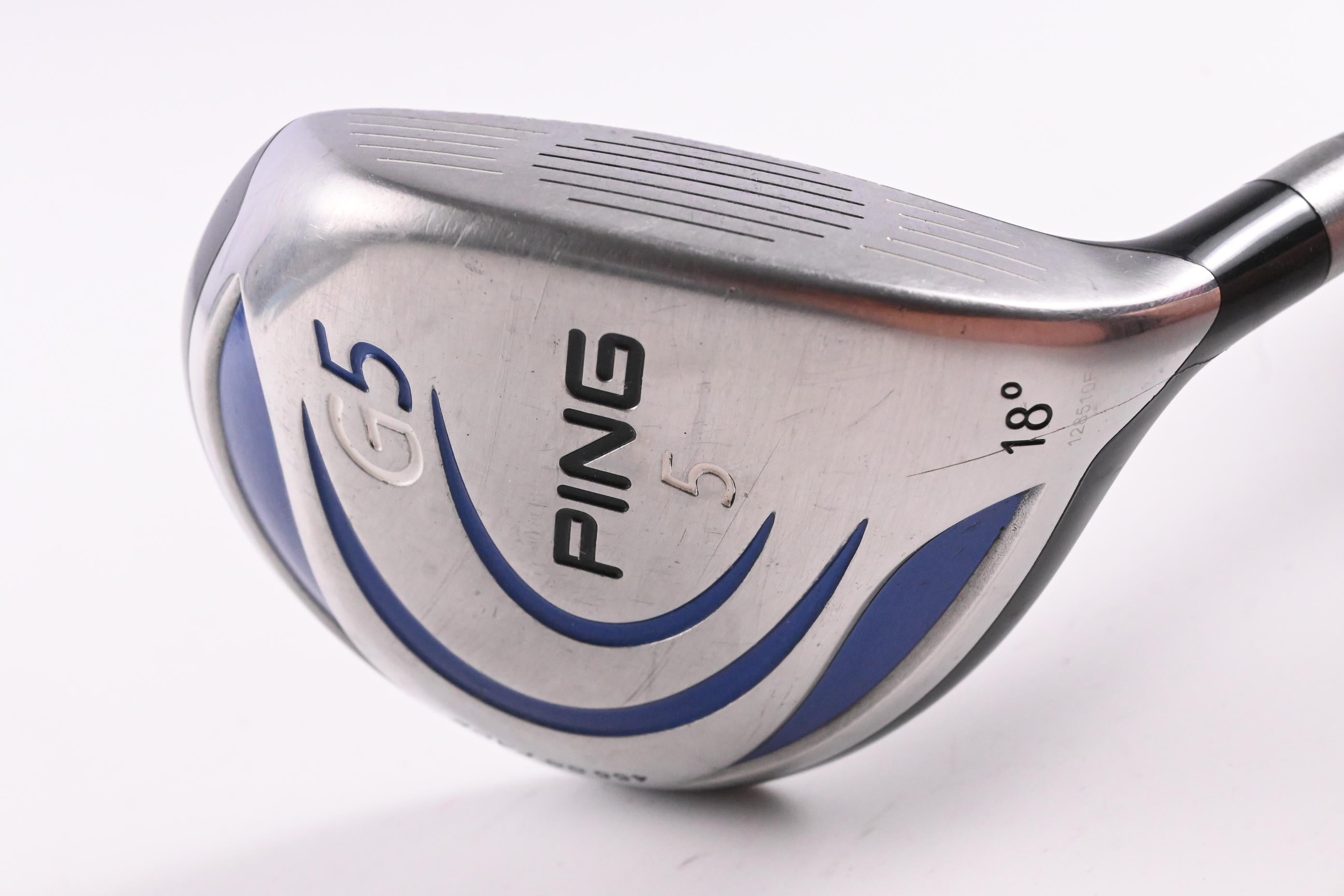 Ping G5 #5 Wood / 18 Degree / Stiff Flex Aldila NV Green 75 Shaft