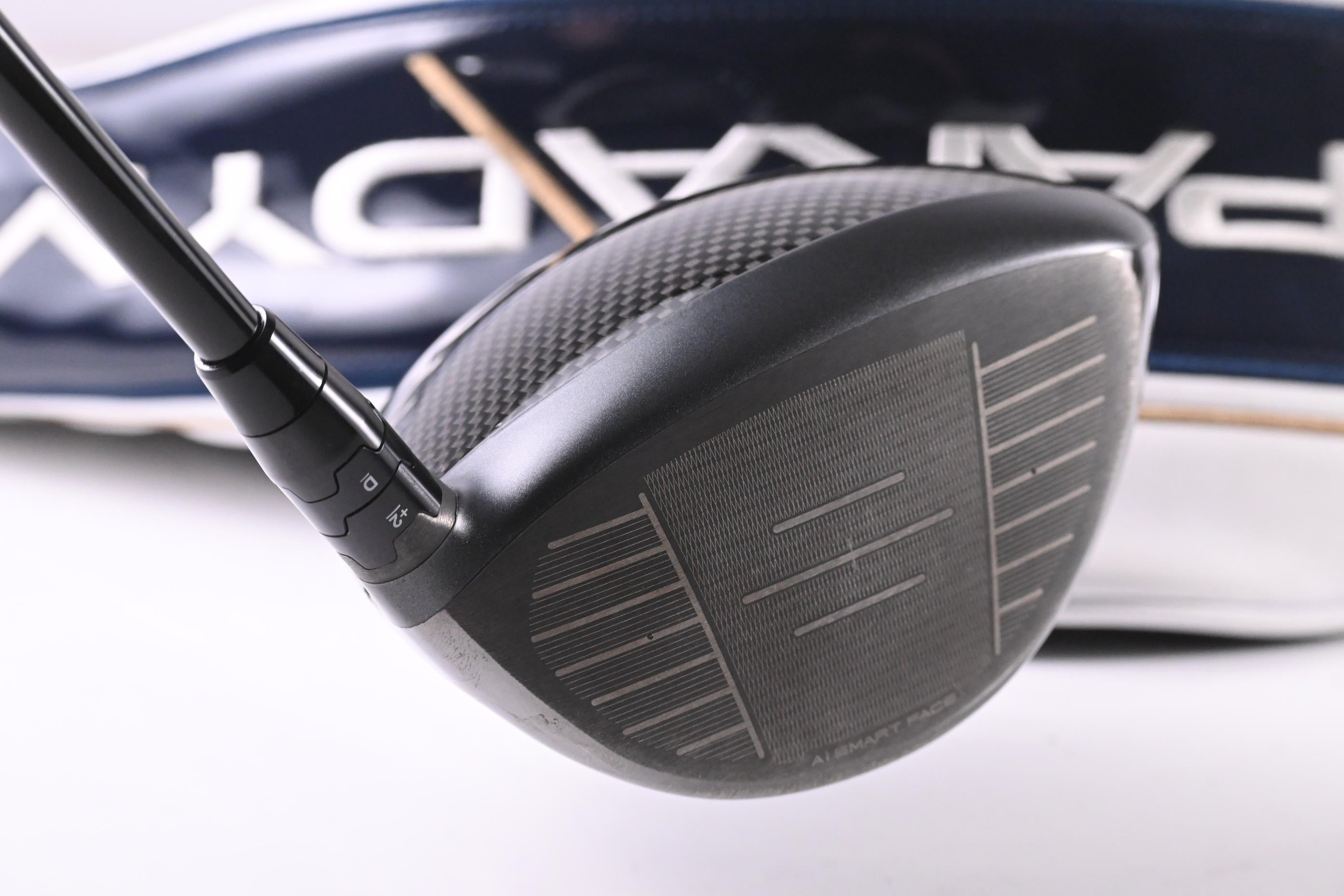 Left Hand Callaway Paradym Ai Smoke TD Driver / 9 Degree / Stiff Flex Ventus