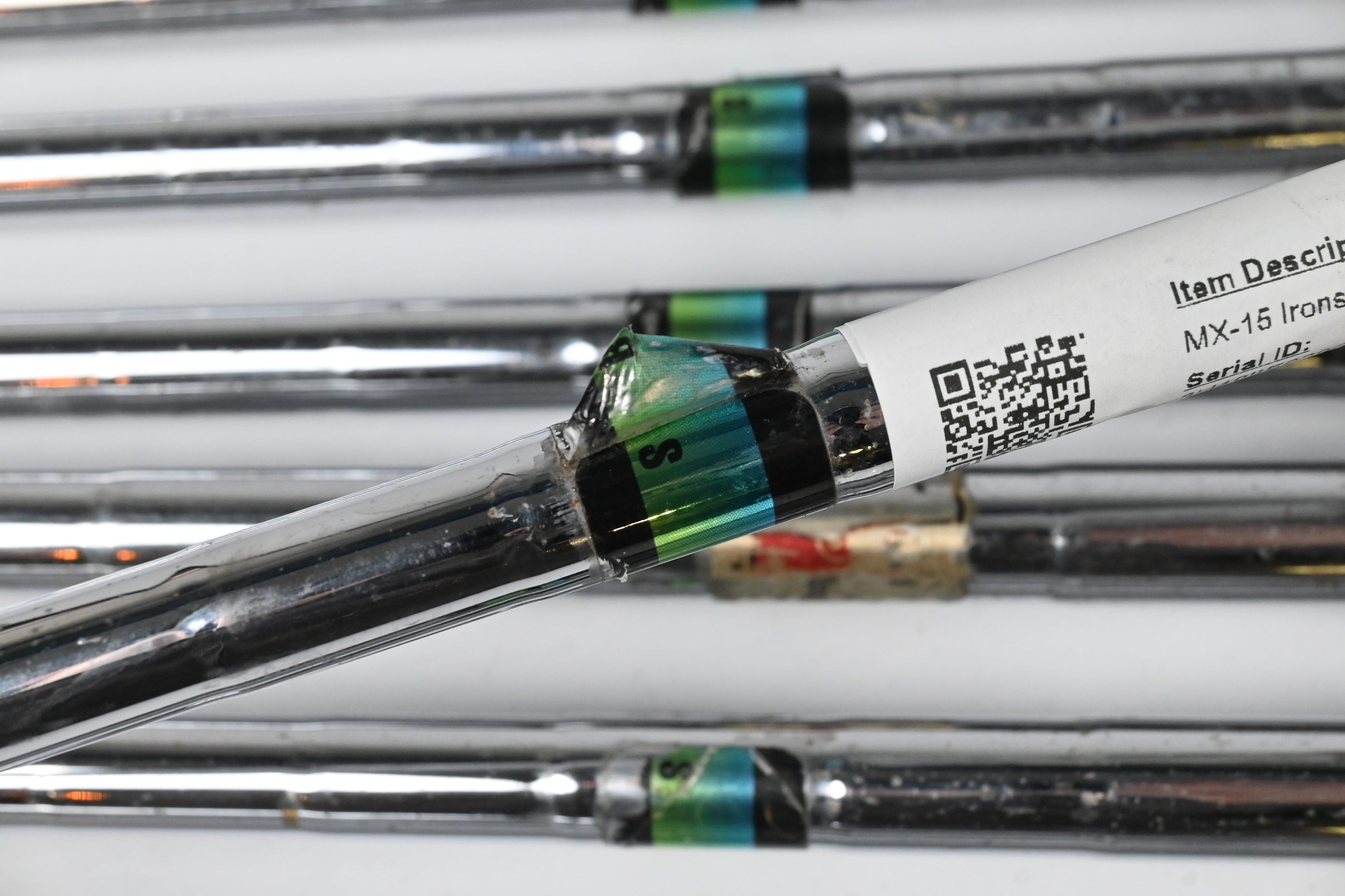 Mizuno MX-15 Irons / 3-PW / Stiff Flex True Temper Release Steel Shaft