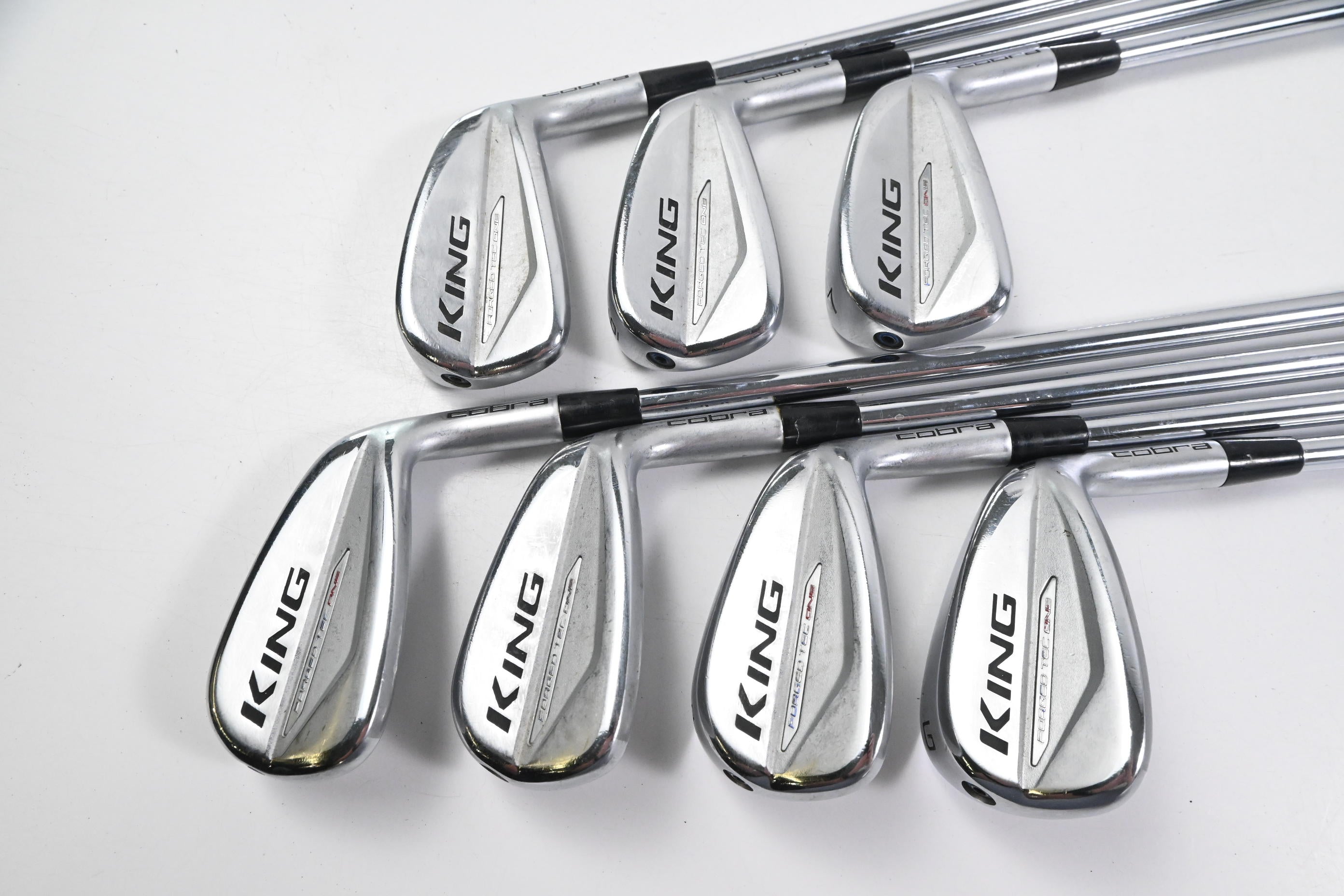 Cobra King Forged Tec 2020 One Length Irons / 5-PW+GW / Stiff Flex N.S.Pro Modus3