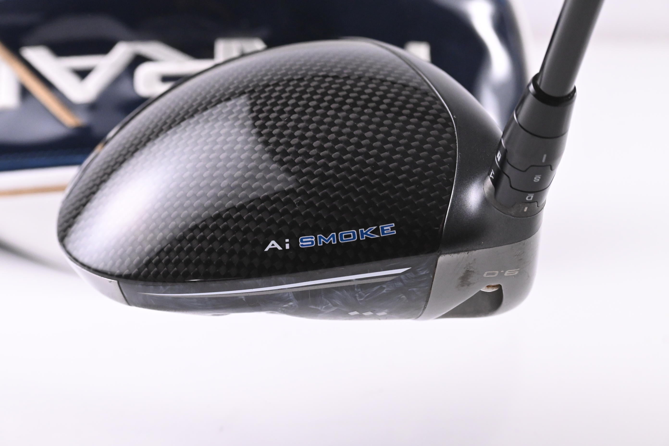 Left Hand Callaway Paradym Ai Smoke TD Driver / 9 Degree / Stiff Flex Ventus