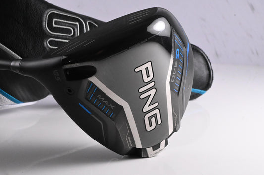 Left Hand Ping G440 Max Driver / 10.5 Degree /  Senior Flex Ping Alta CB Blue 50