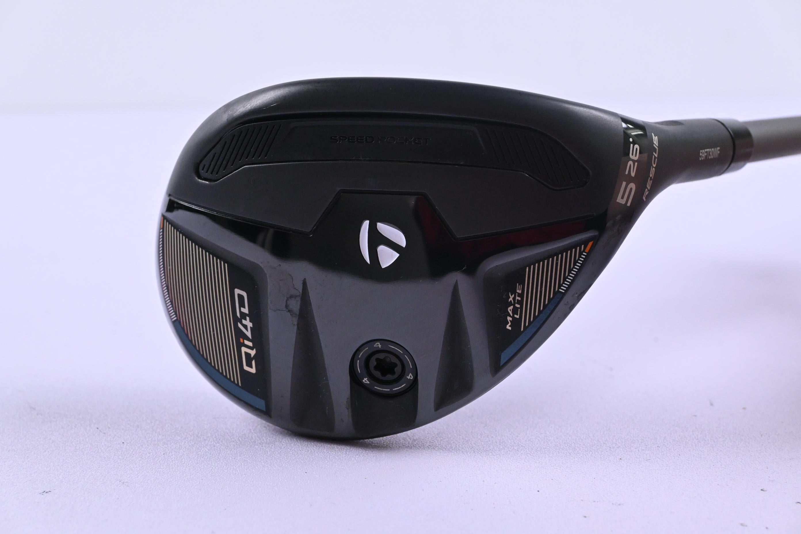 Taylormade Qi4D Max Lite #5 Hybrid / 26 Degree / Senior Flex Taylormade REAX 45