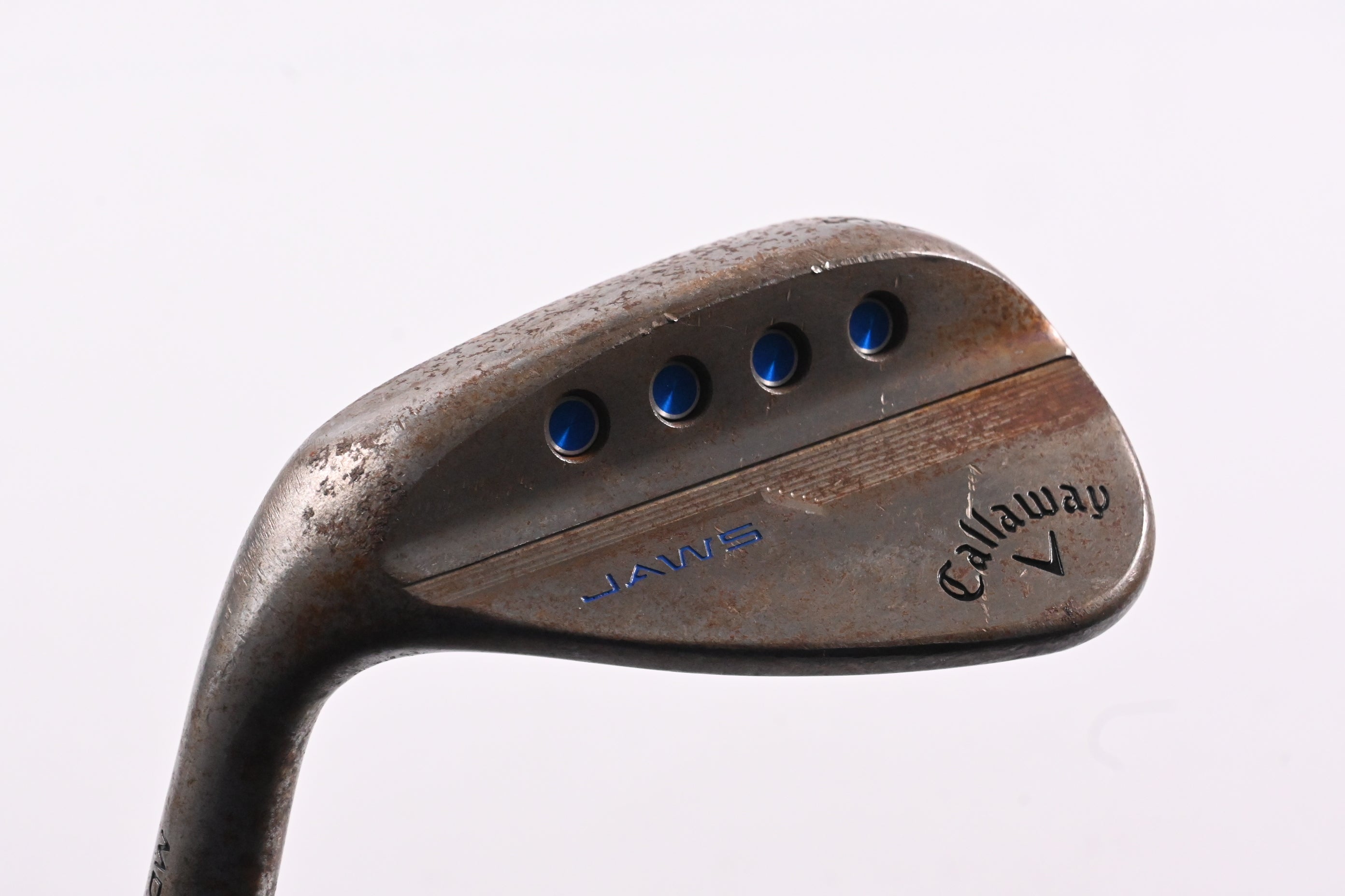 Left Hand Callaway Jaws MD5 Sand Wedge / 56 Degree / Stiff Flex Dynamic Gold
