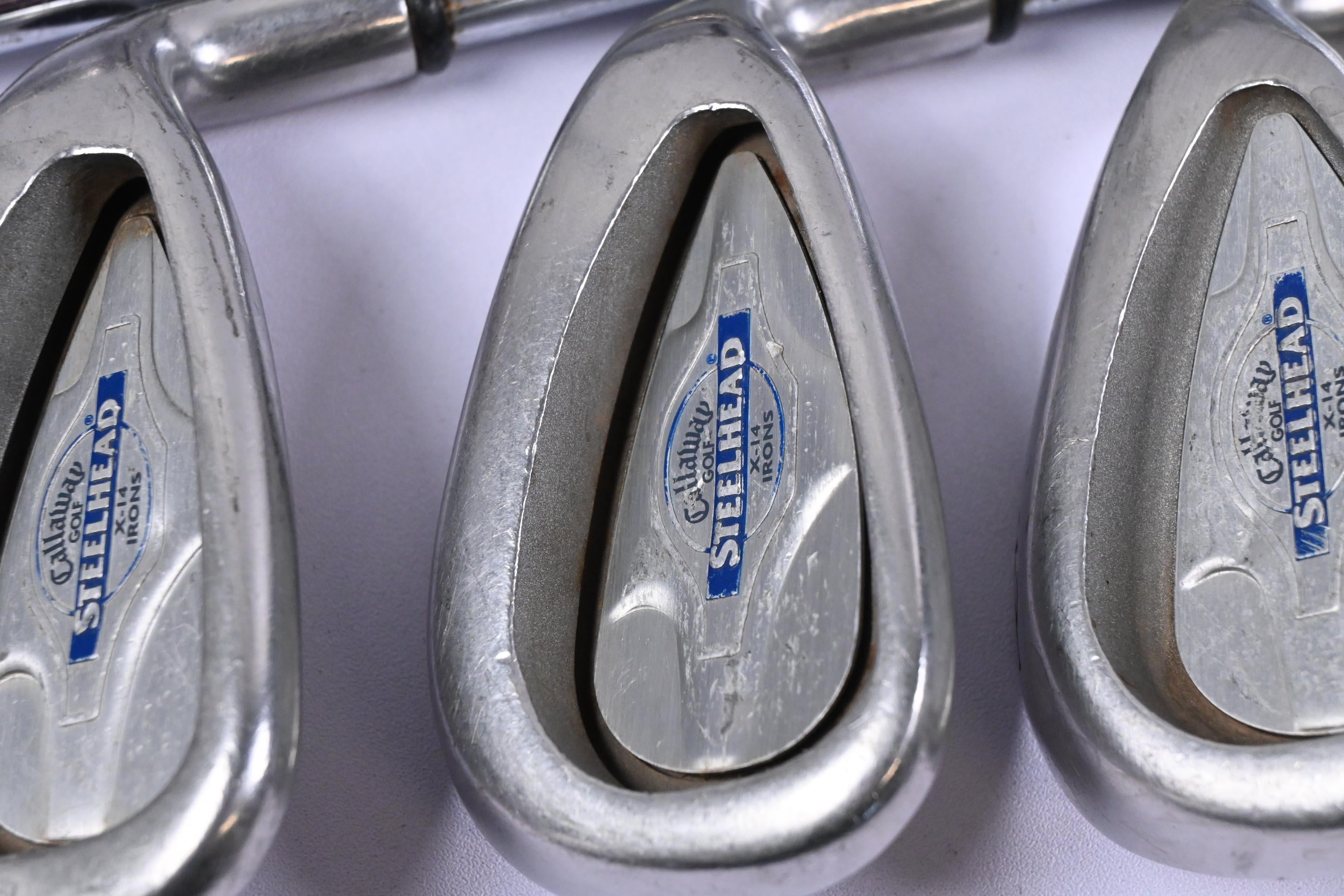 Callaway X-14 Irons / 3-PW+SW / Uniflex Callaway Steelhead Shafts