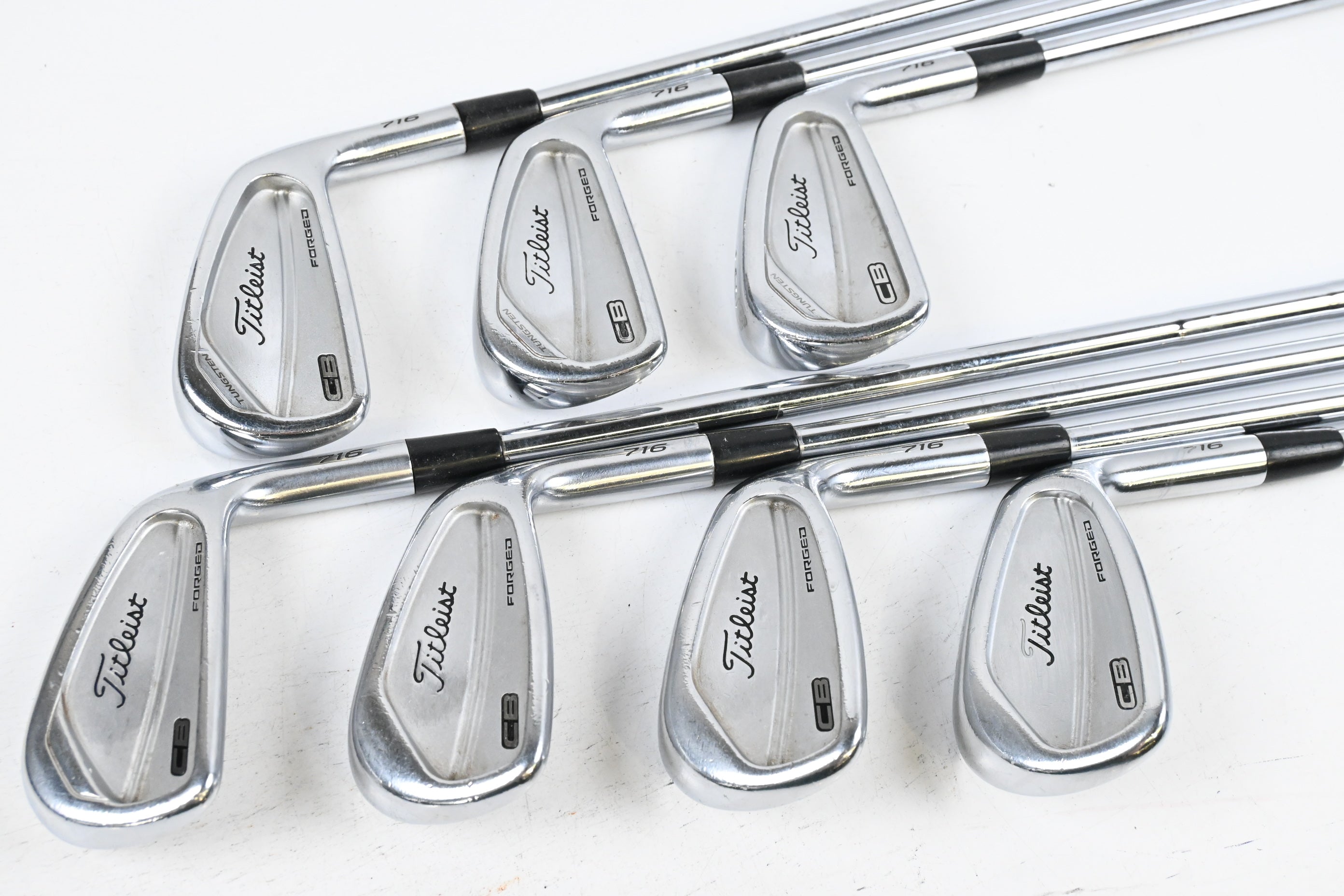 Titleist 716 CB Irons / 4-PW / Stiff Flex Dynamic Gold S400 Shafts