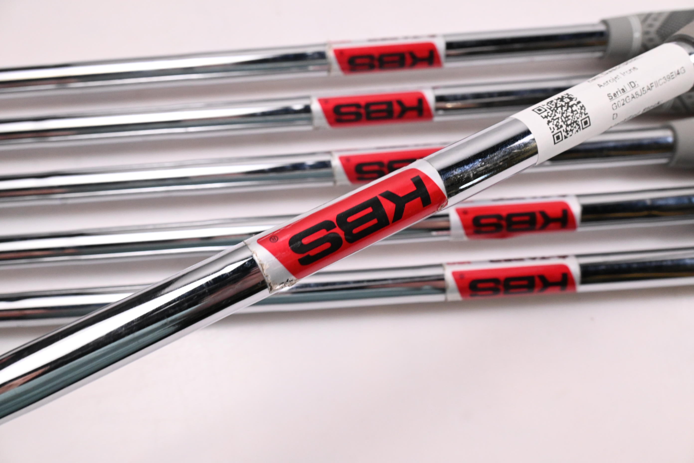 Cobra Aerojet Irons / 5-PW / Stiff Flex KBS $-Taper 120 Shafts