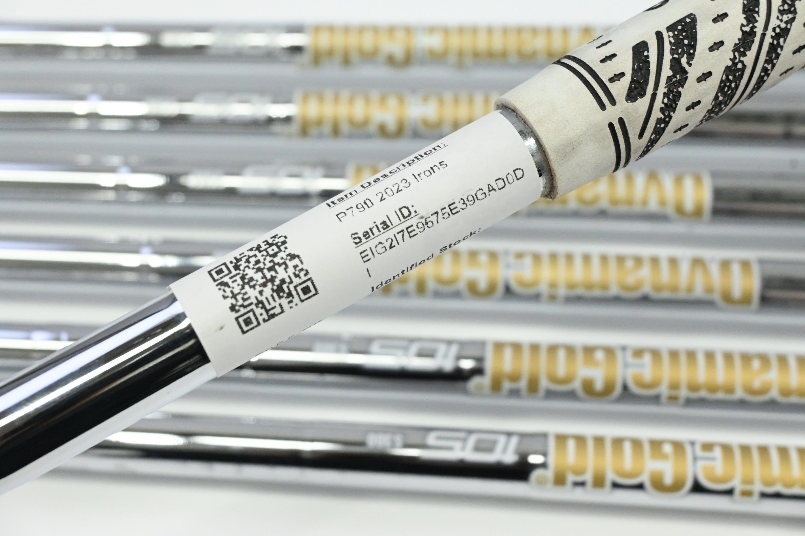 Taylormade P790 2023 Irons / 4-PW / Stiff Flex Dynamic Gold 105 S300 Shafts