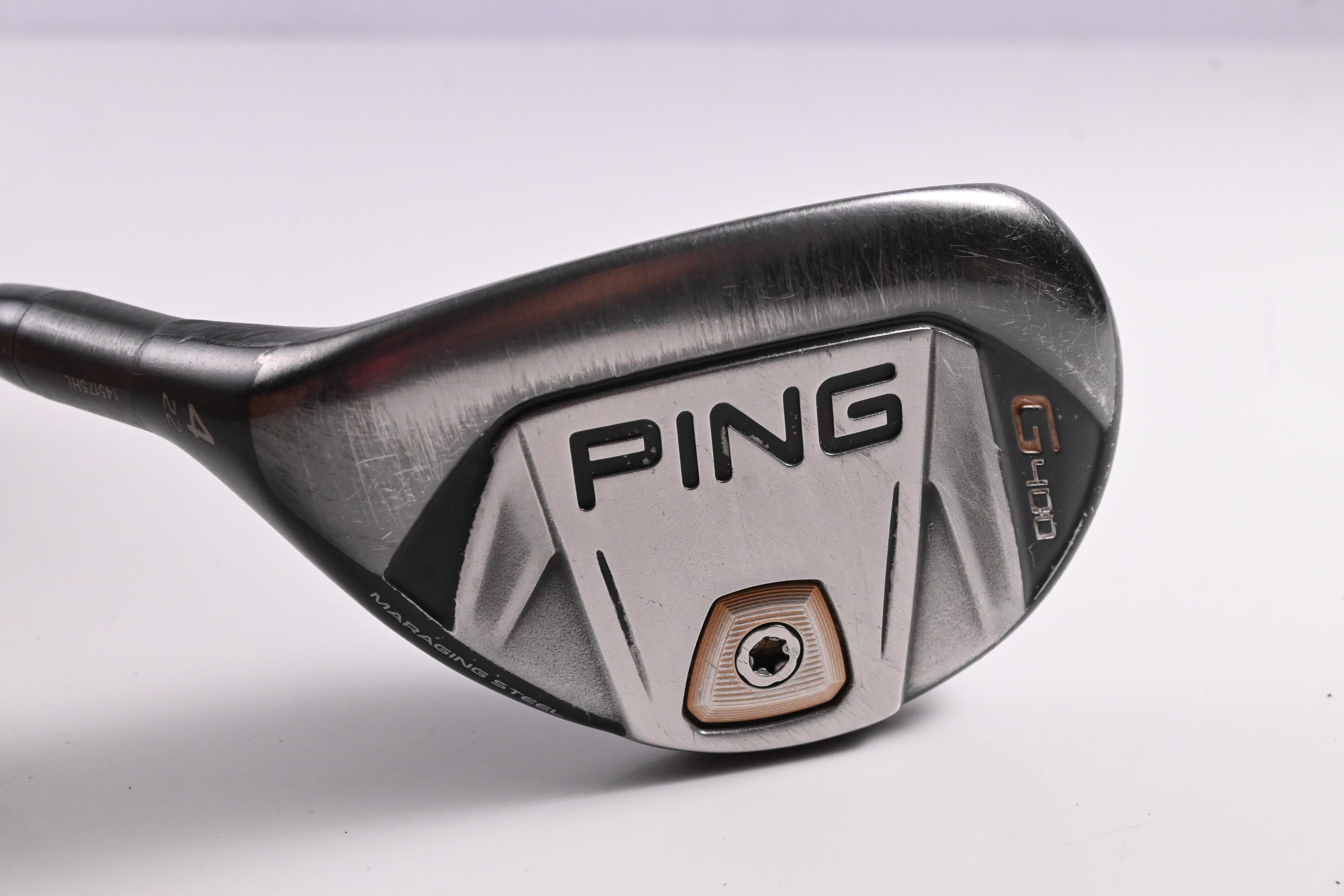 Left Hand Ping G400 #4 Hybrid / 22 Degree / Regular Flex Ping Alta CB 70 Shaft