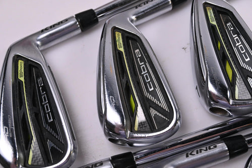 Cobra King Radspeed Irons / 5-PW / Stiff Flex KBS $-Taper 120 Shafts