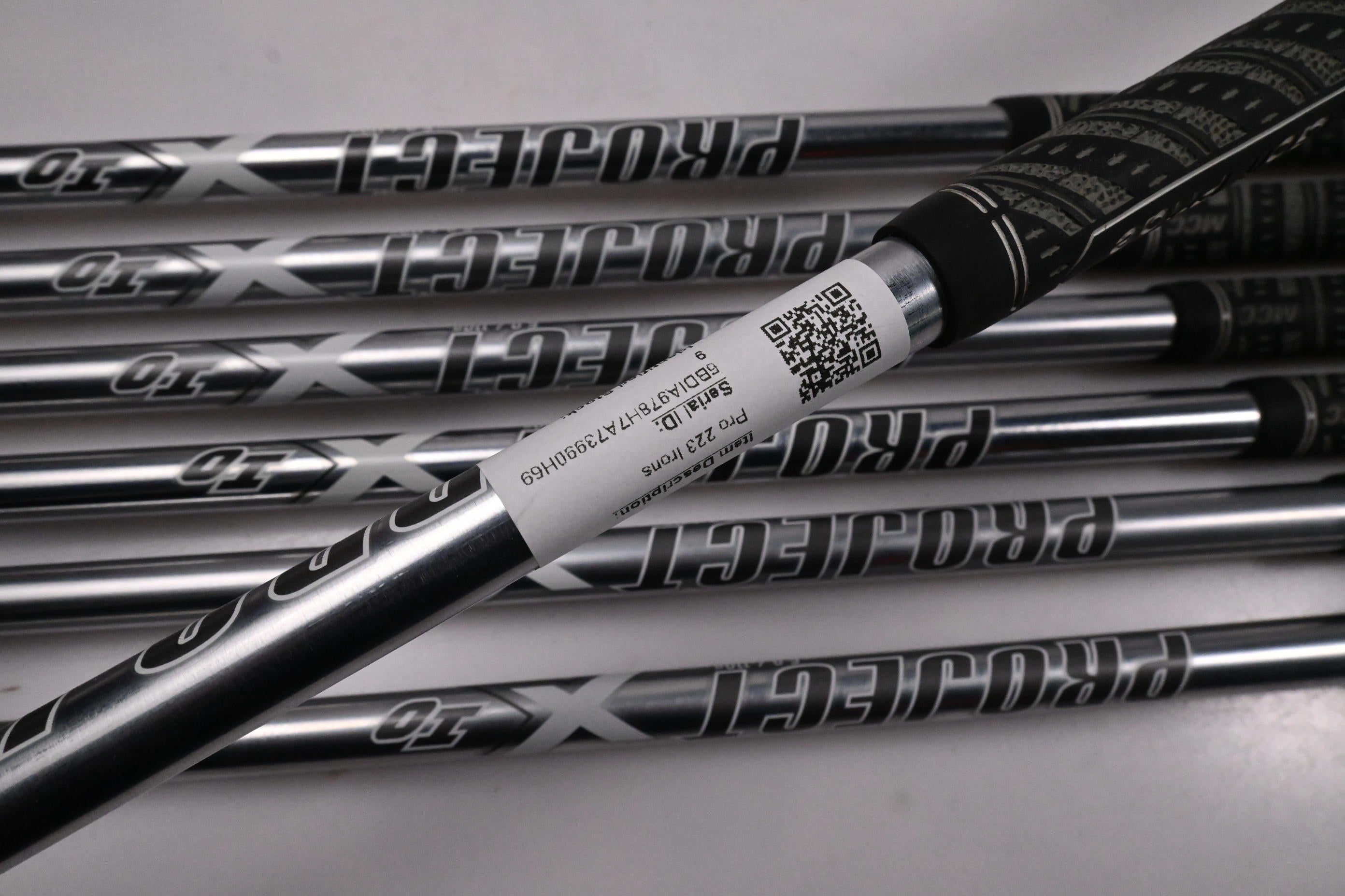 Mizuno Pro 223 Irons / 4-PW / Stiff Flex Project IO 110 Shafts