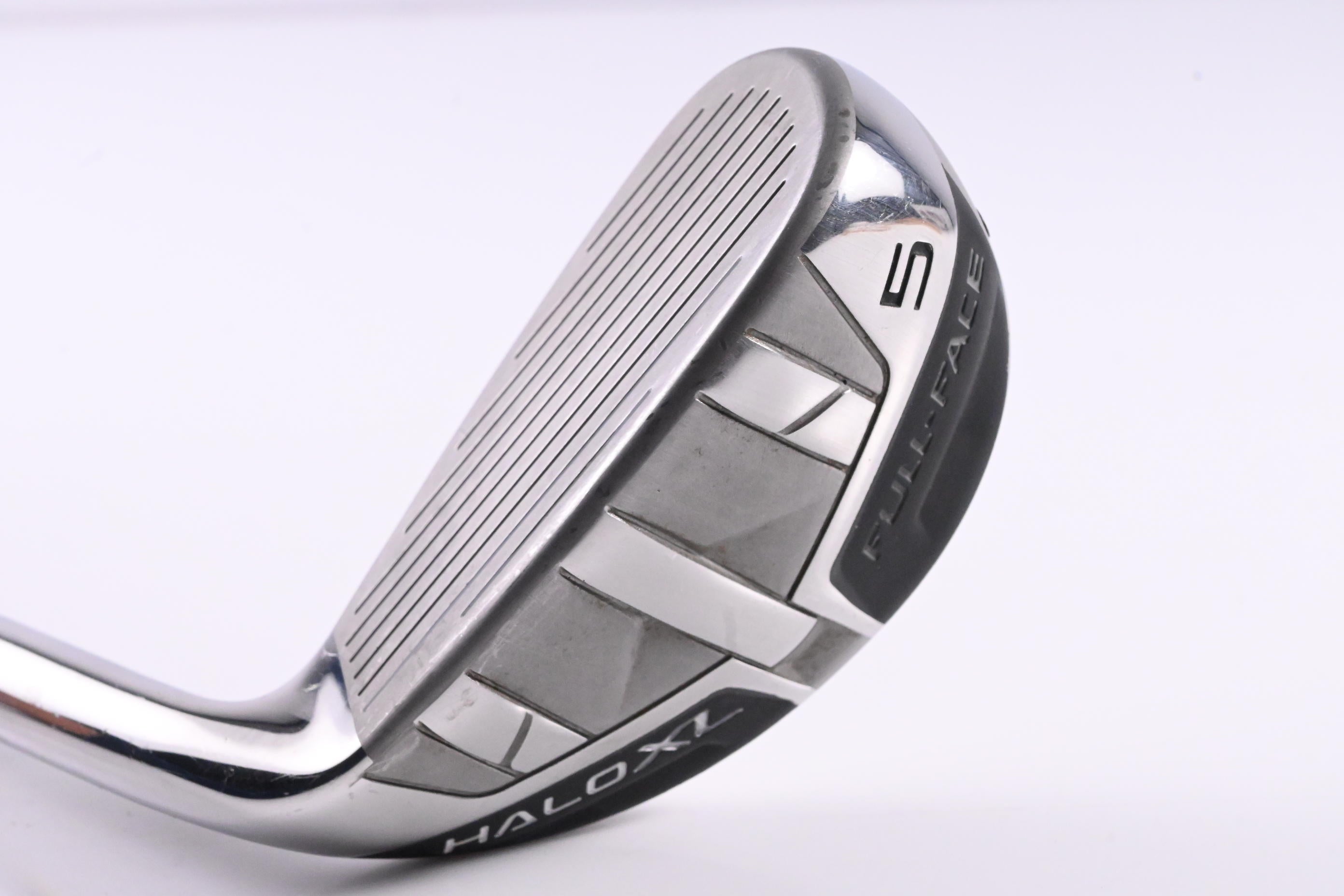Left Hand Cleveland Halo XL Full Face #5 Iron / 23 Degree / Stiff Flex UST Helium