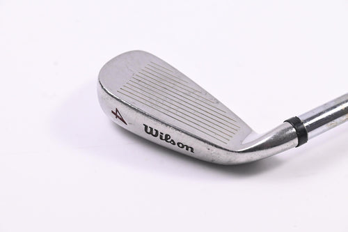 Wilson Deep Red #4 Iron / 24 Degree / Stiff Flex Steel Shaft